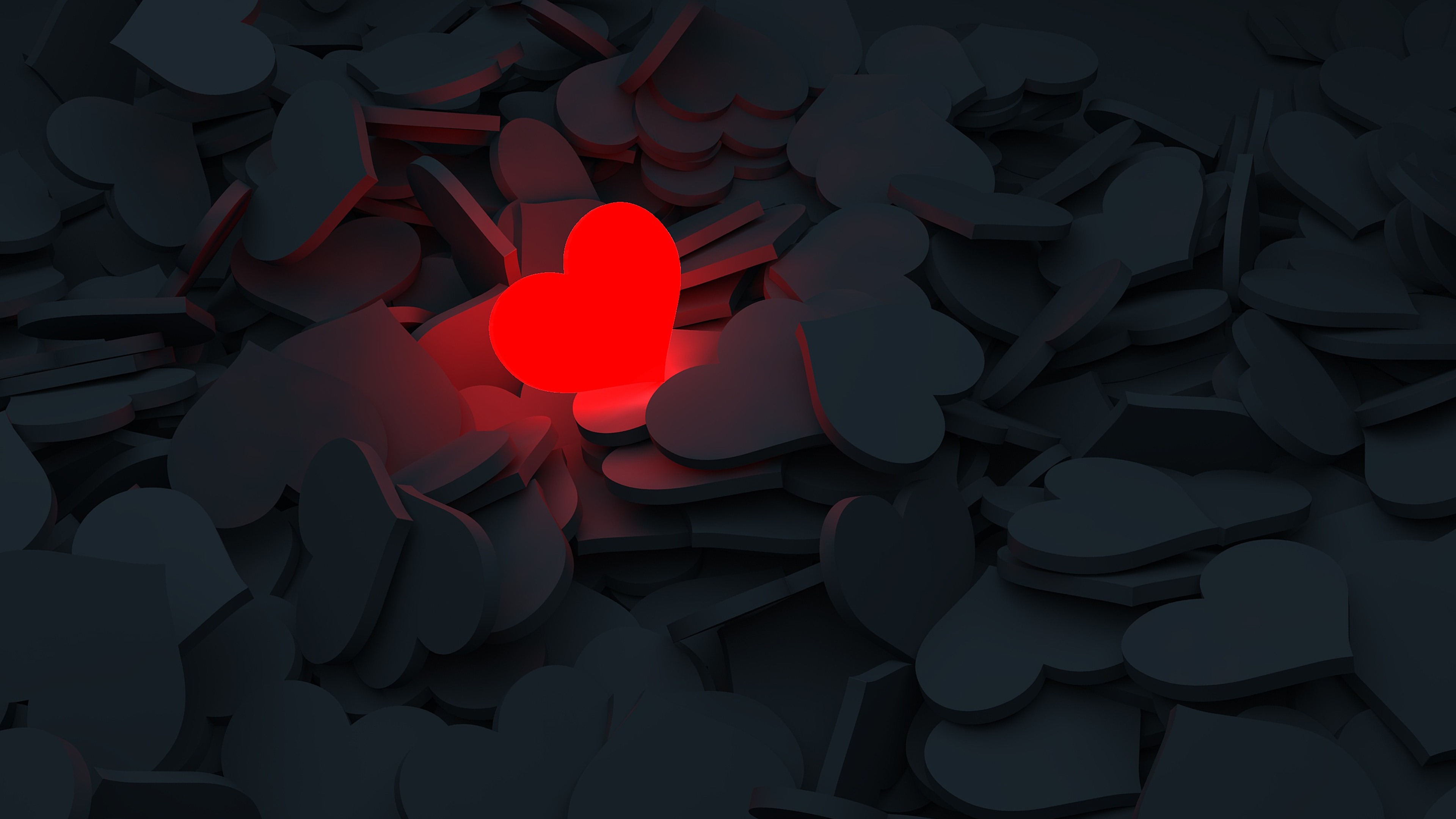 Red Heart Wallpaper 43132