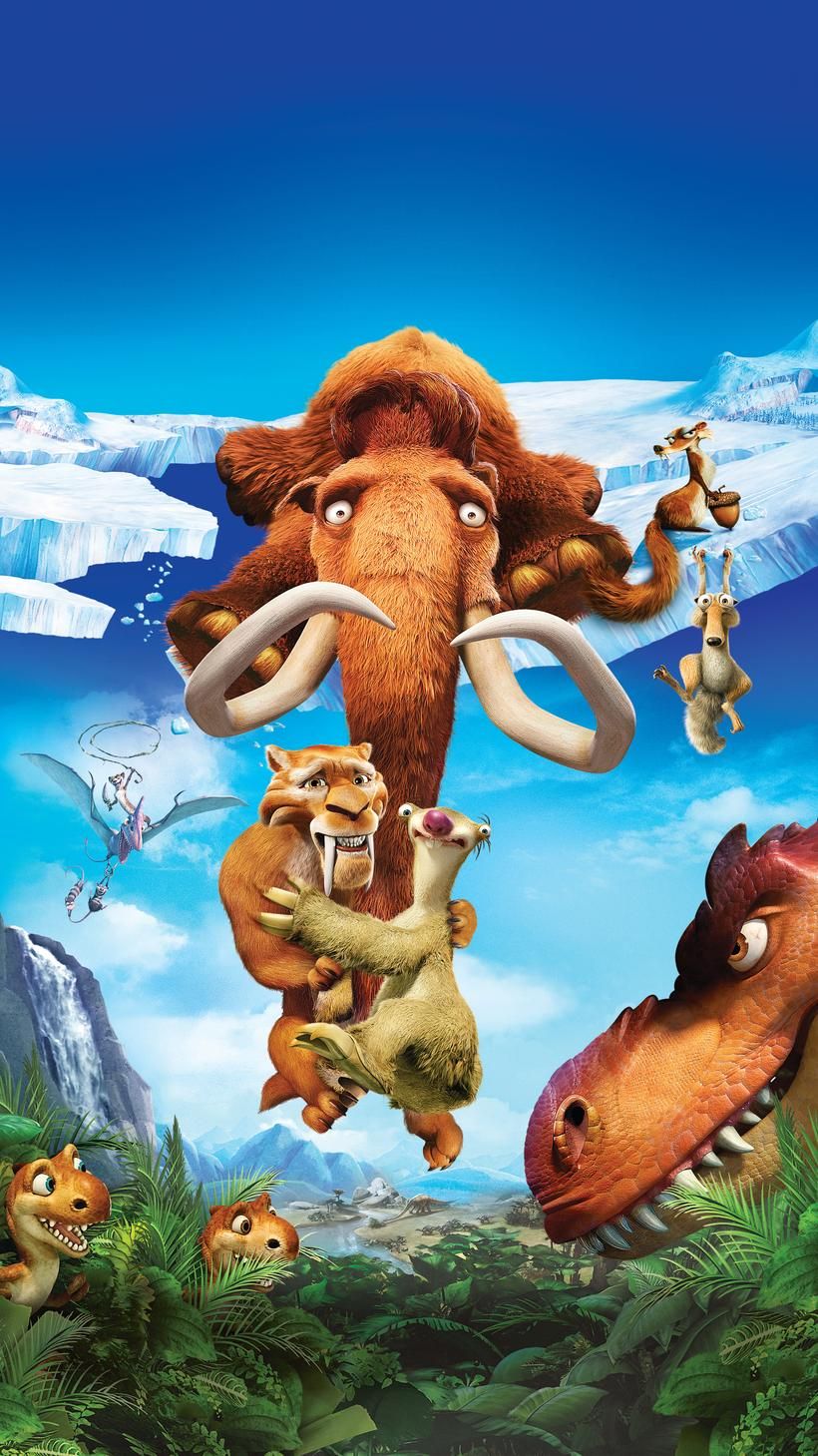 Wallpaper for Ice Age: Dawn of the Dinosaurs (2009). Disney wallpaper, Ice age, Phone wallpaper