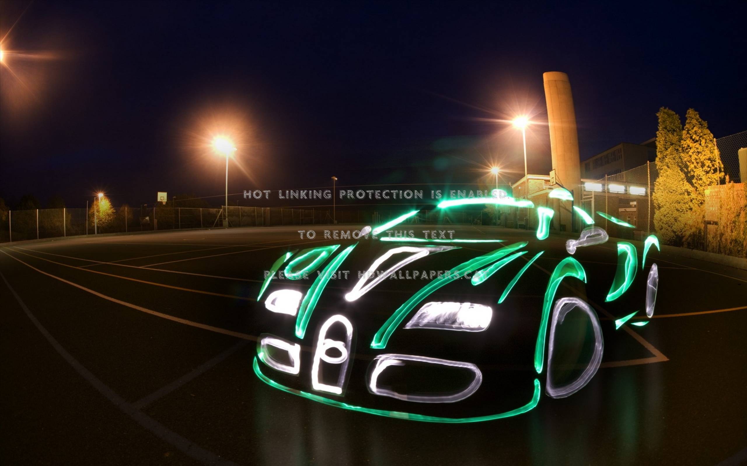 neon veyron bugatti green cars