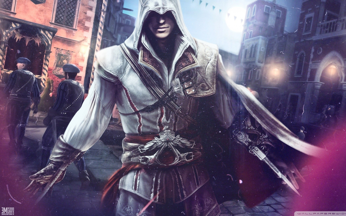 Free download assassin Assassins Creed Ezio Auditore da Firenze wallpaper background [1920x1080] for your Desktop, Mobile & Tablet. Explore Ezio Auditore Wallpaper. Assassin's Creed Ezio Wallpaper