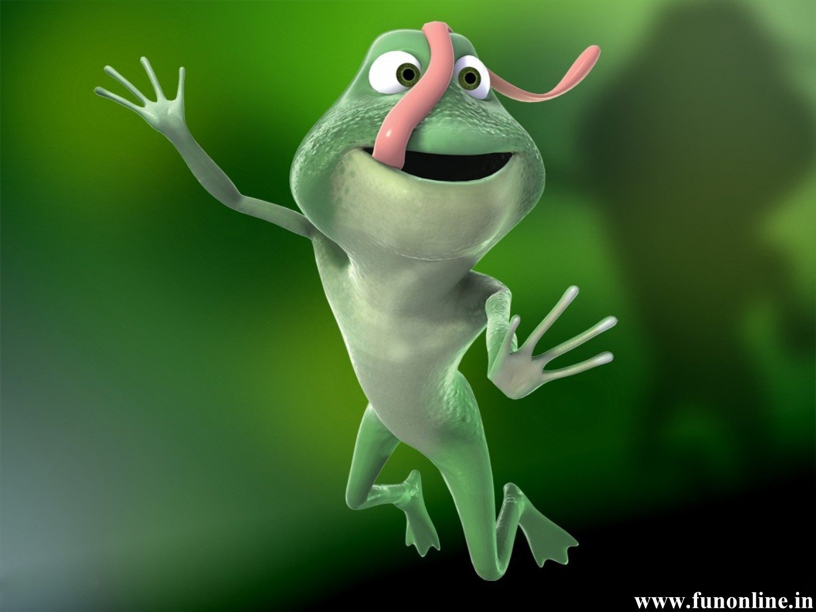 Animated Frog Wallpaper