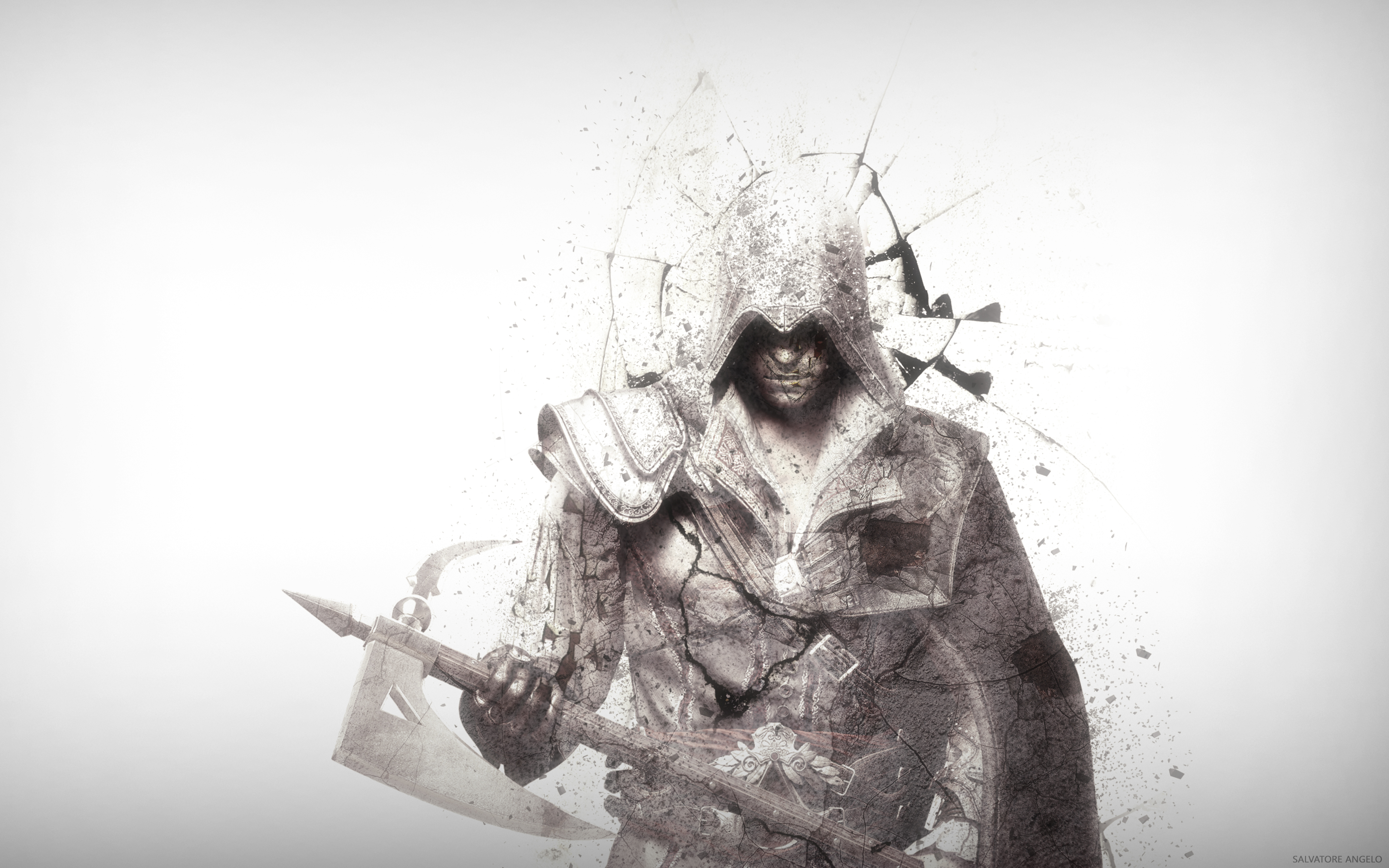 Assassin's Creed 2 Ezio Auditore da Firenze Wallpaper HD Wallpaper