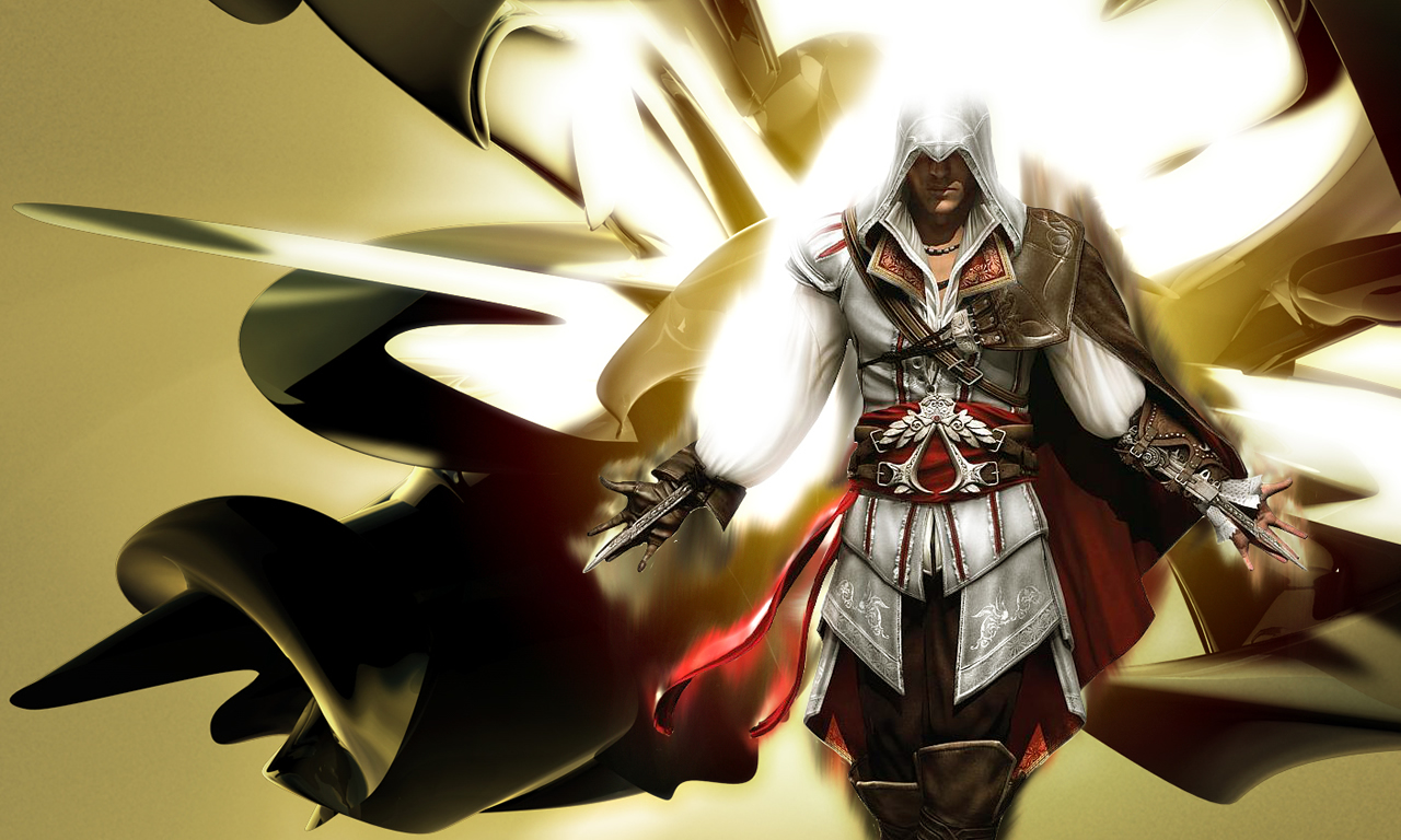 Cool Ezio Auditore da Firenze in Assassin's Creed II Wallpaper Wallpaper 57161