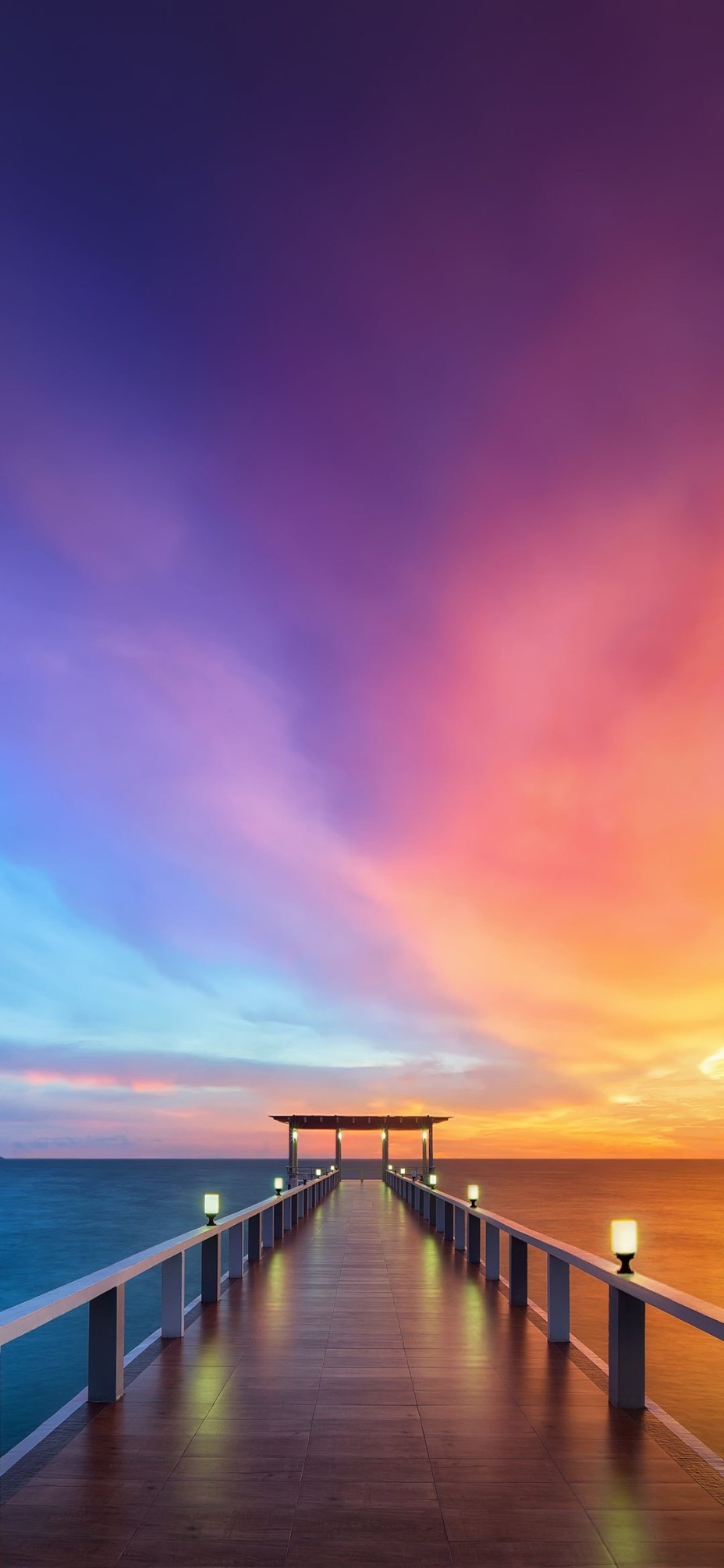 Colorful Sunset Beach Wallpaper For Tech