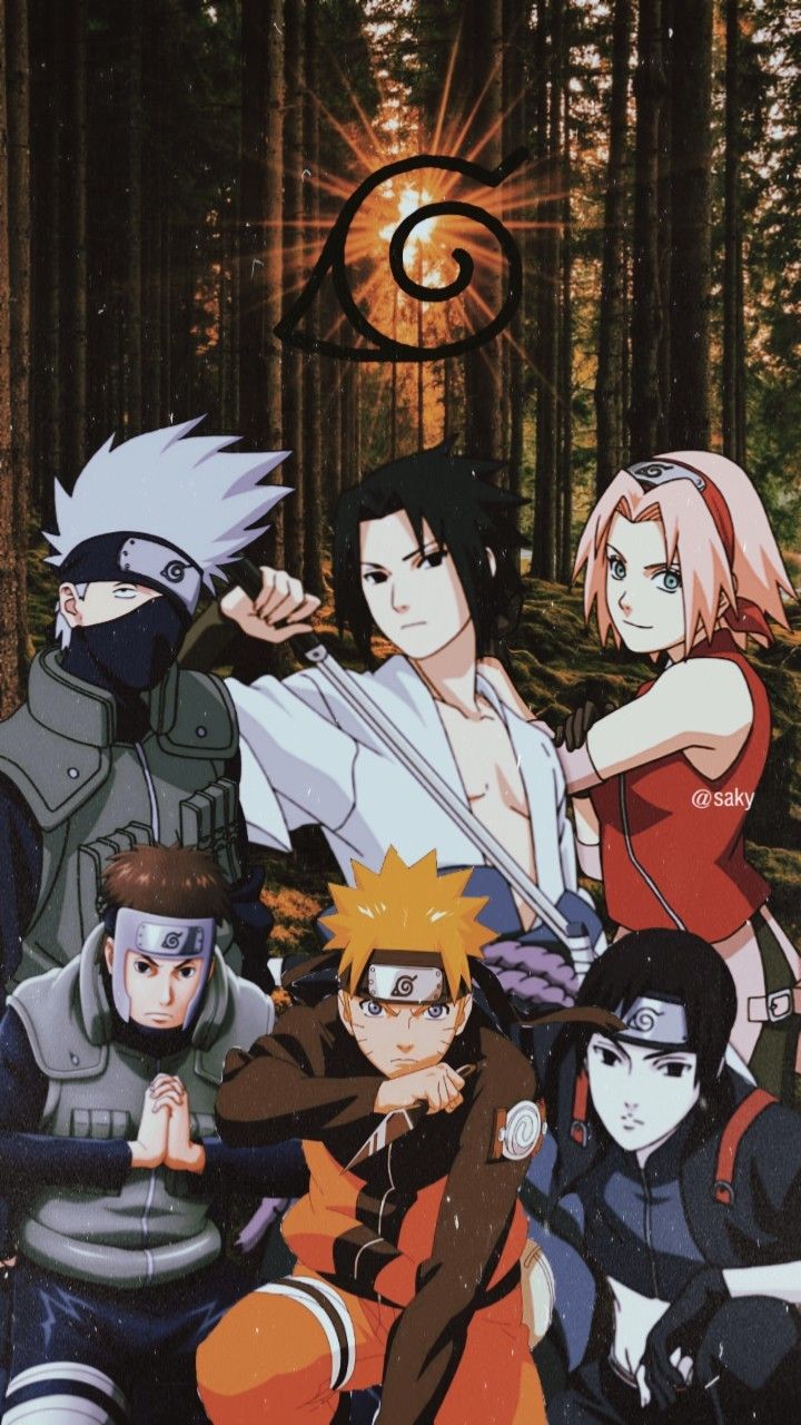 ⌜✎ TIME 7 WALLPAPER ⌟. Fond d'ecran dessin, Personnages naruto, Thème naruto