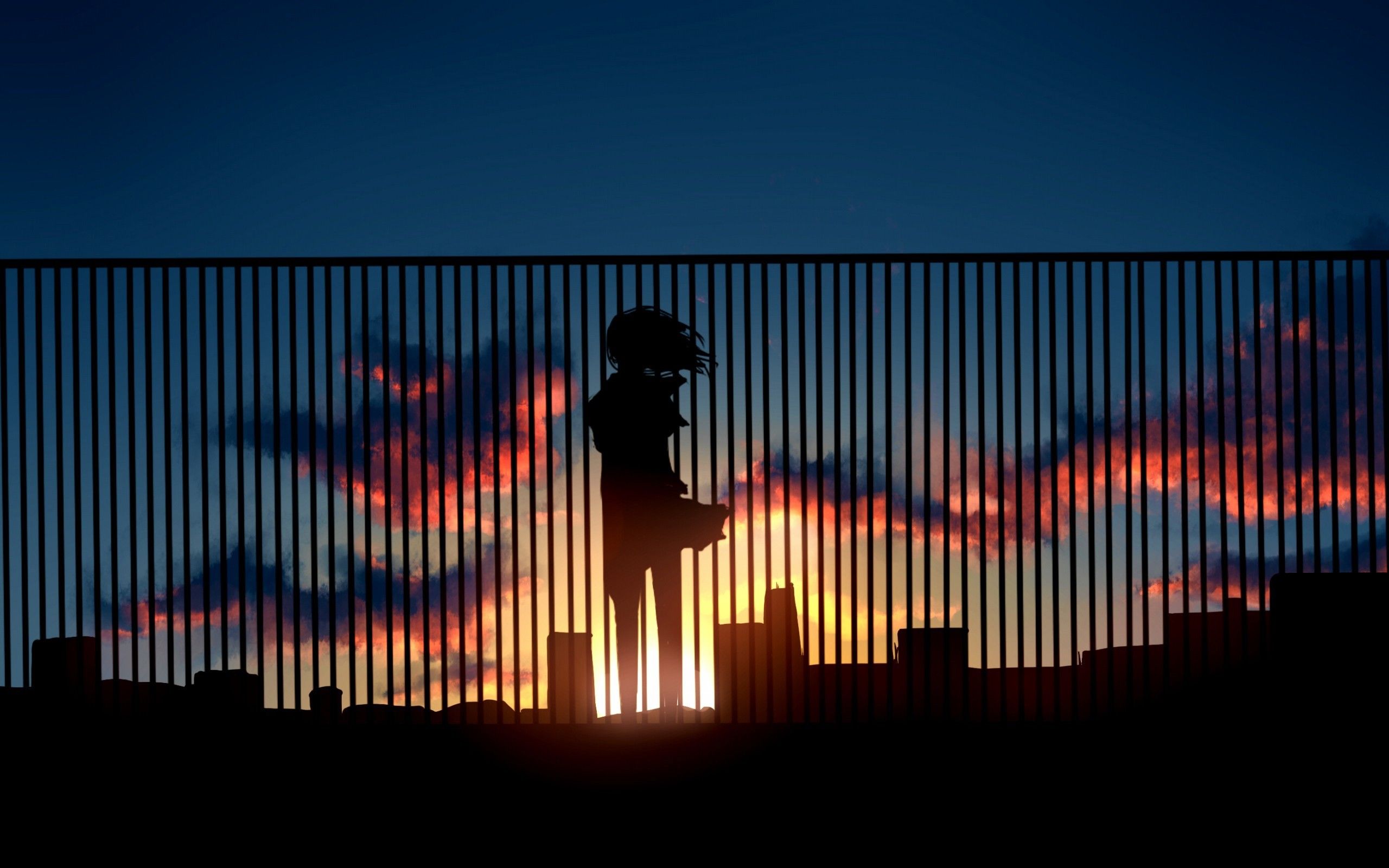 Alone Anime Wallpaper