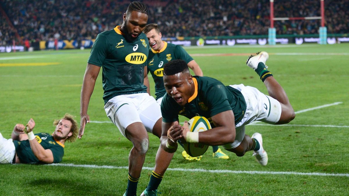 Aphiwe Dyantyi failed drugs test: South Africa's star winger rocks sport weeks before Rugby World Cup