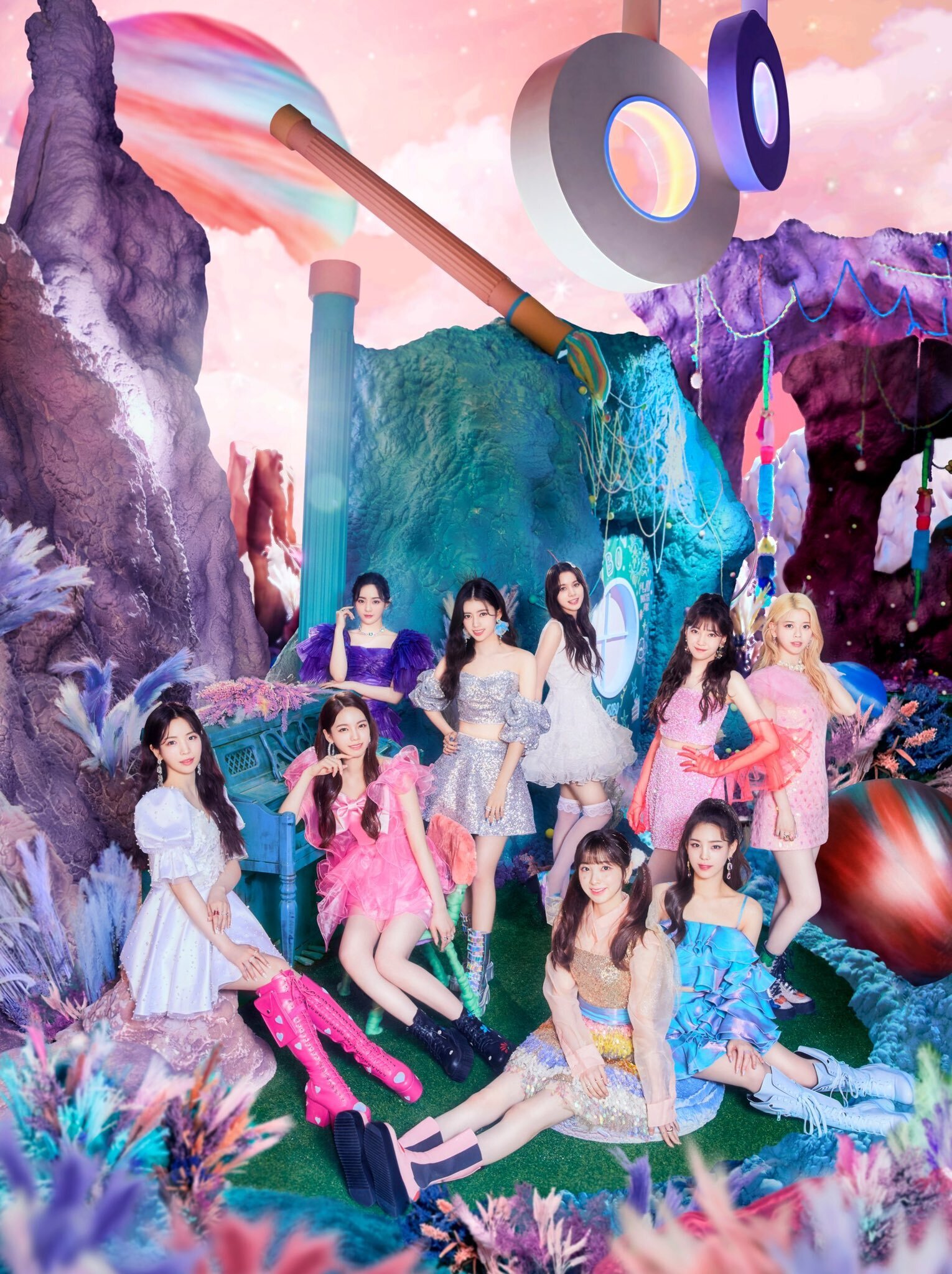 NiziU ASOBO 1st Digital Single teasers