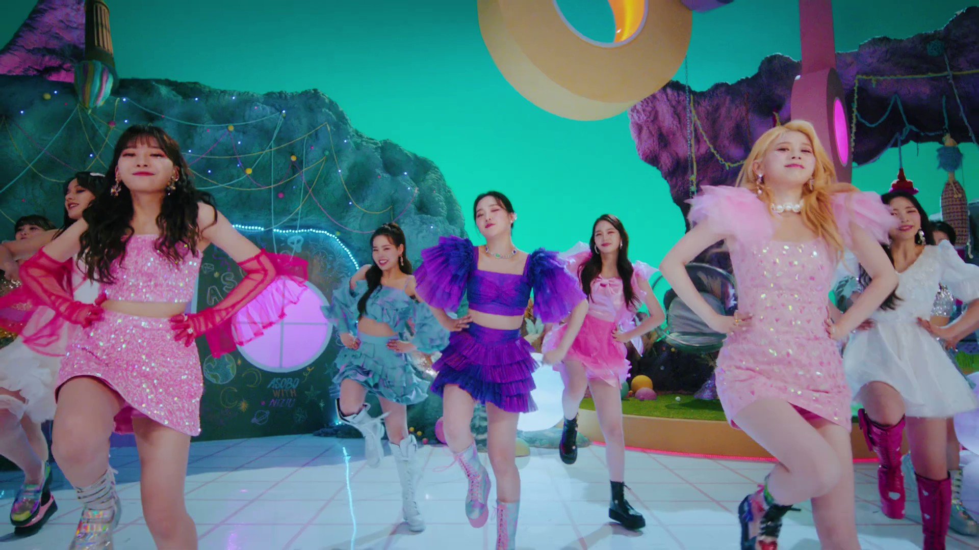 NiziU Pics ⊠ NiziU's Digital Single 「ASOBO」 link: #NiziU #ニジュー #니쥬 #ASOBO