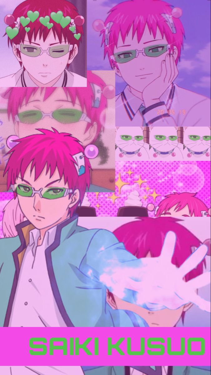 Aesthetic Saiki K Wallpapers Wallpaper Cave