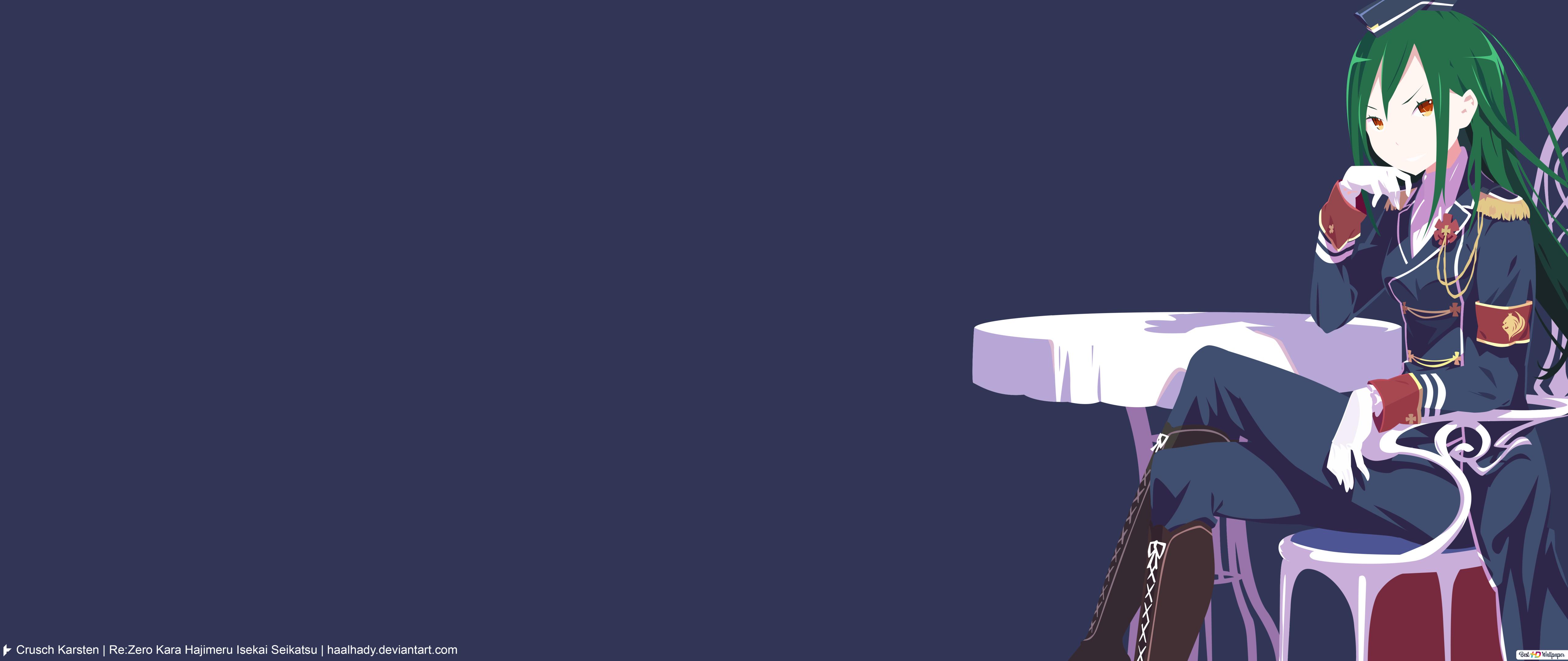 ReZero, Starting Life In Another World Karsten, Vector HD wallpaper download