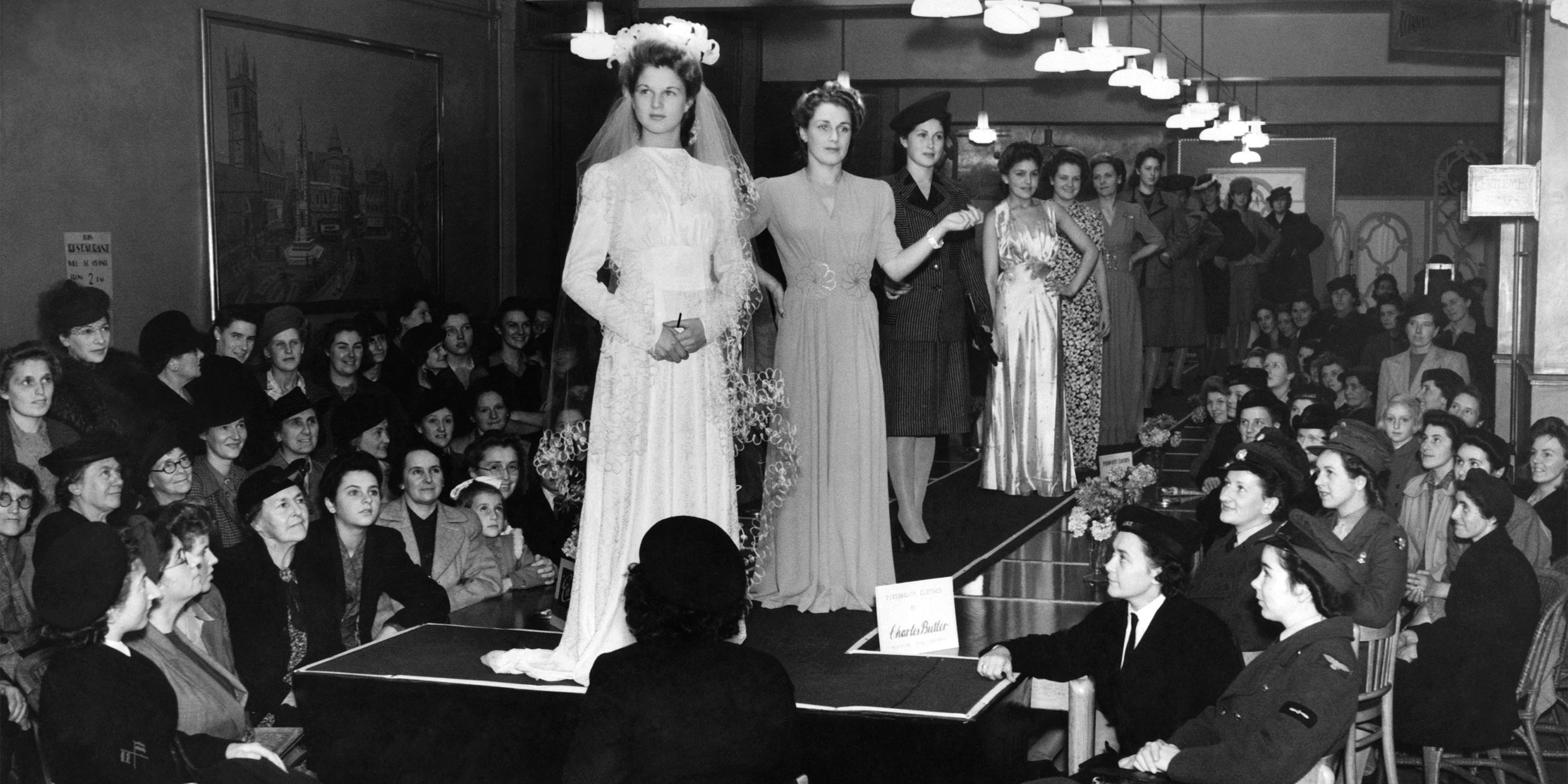 Vintage Photo of Fashion Shows and Runways