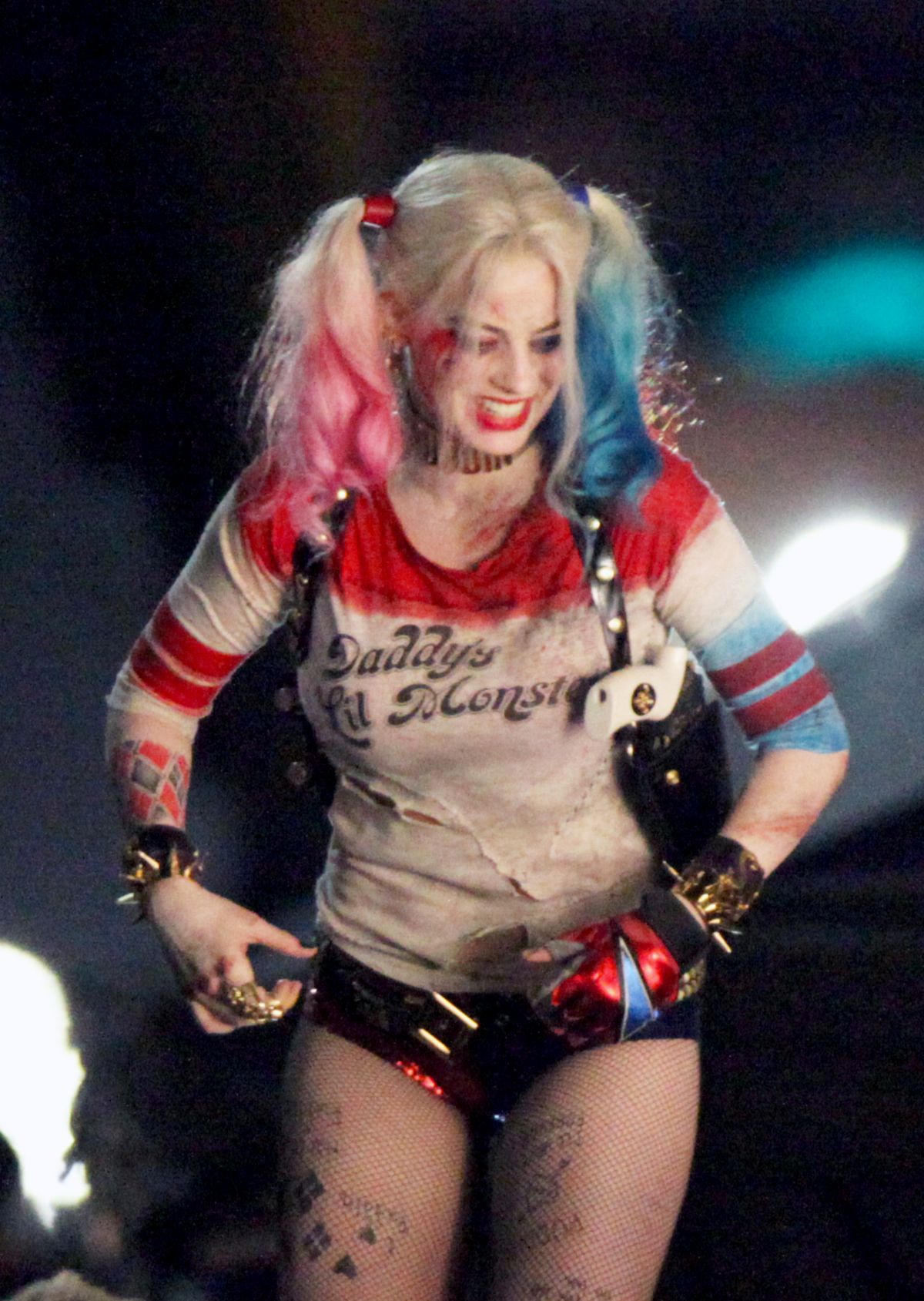 Free download Margot Robbie At Suicide Squad Set Celebzz [1200x1689] for your Desktop, Mobile & Tablet. Explore Margot Robbie Harley Quinn Wallpaper. Suicide Squad Harley Quinn Wallpaper