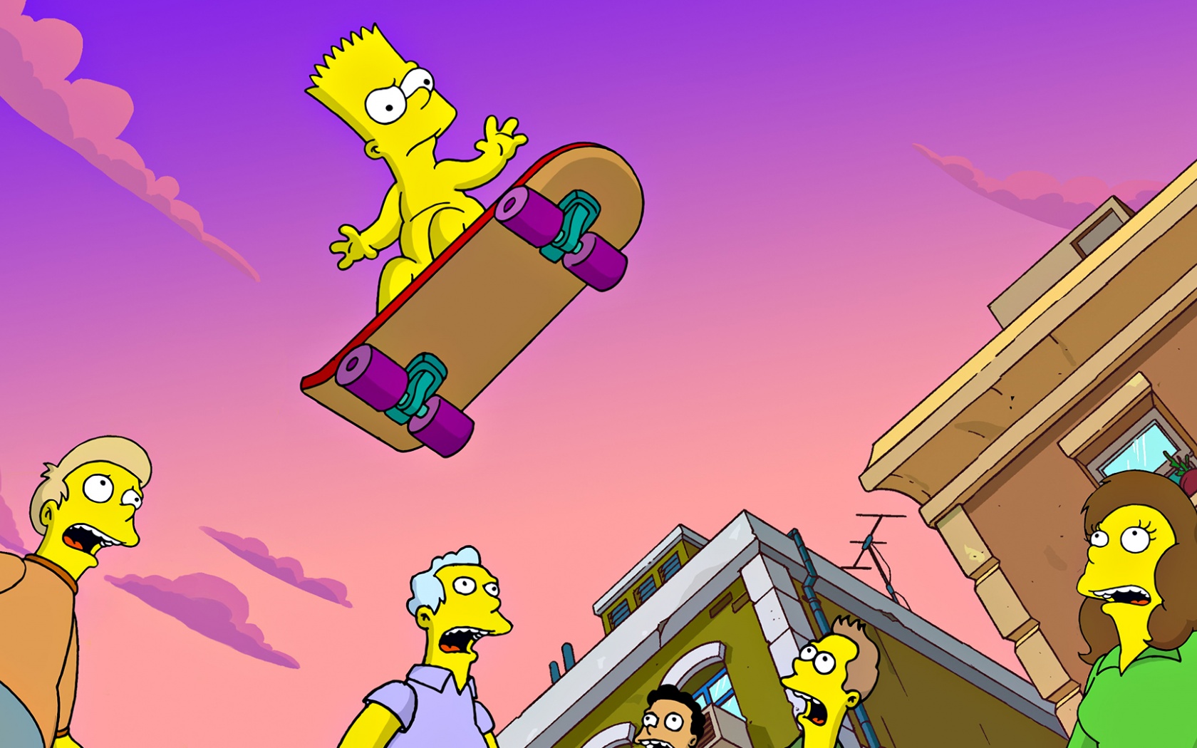 Laptop Simpsons Wallpaper Aesthetic