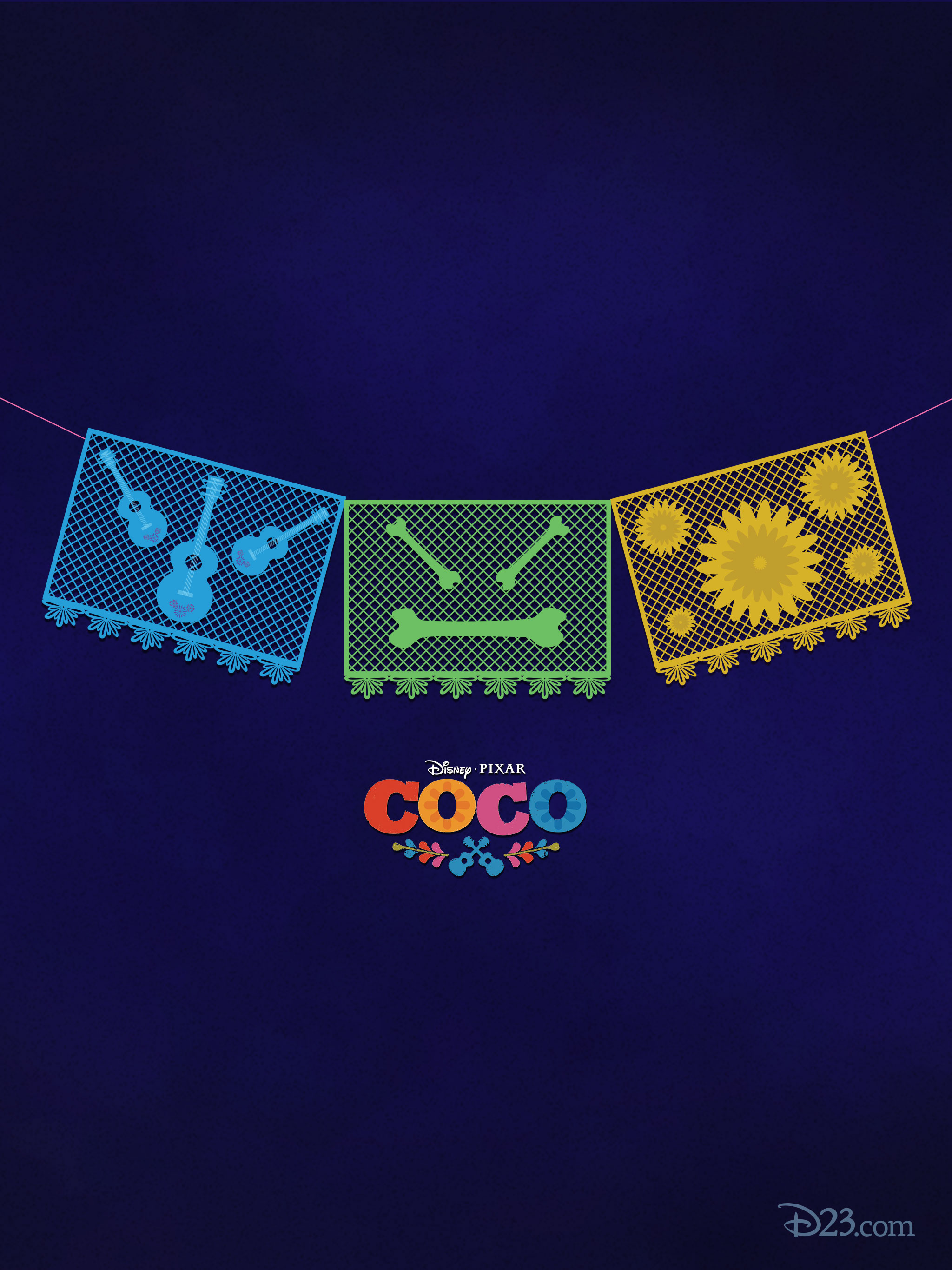 Pixar's Coco with These Papel Picado