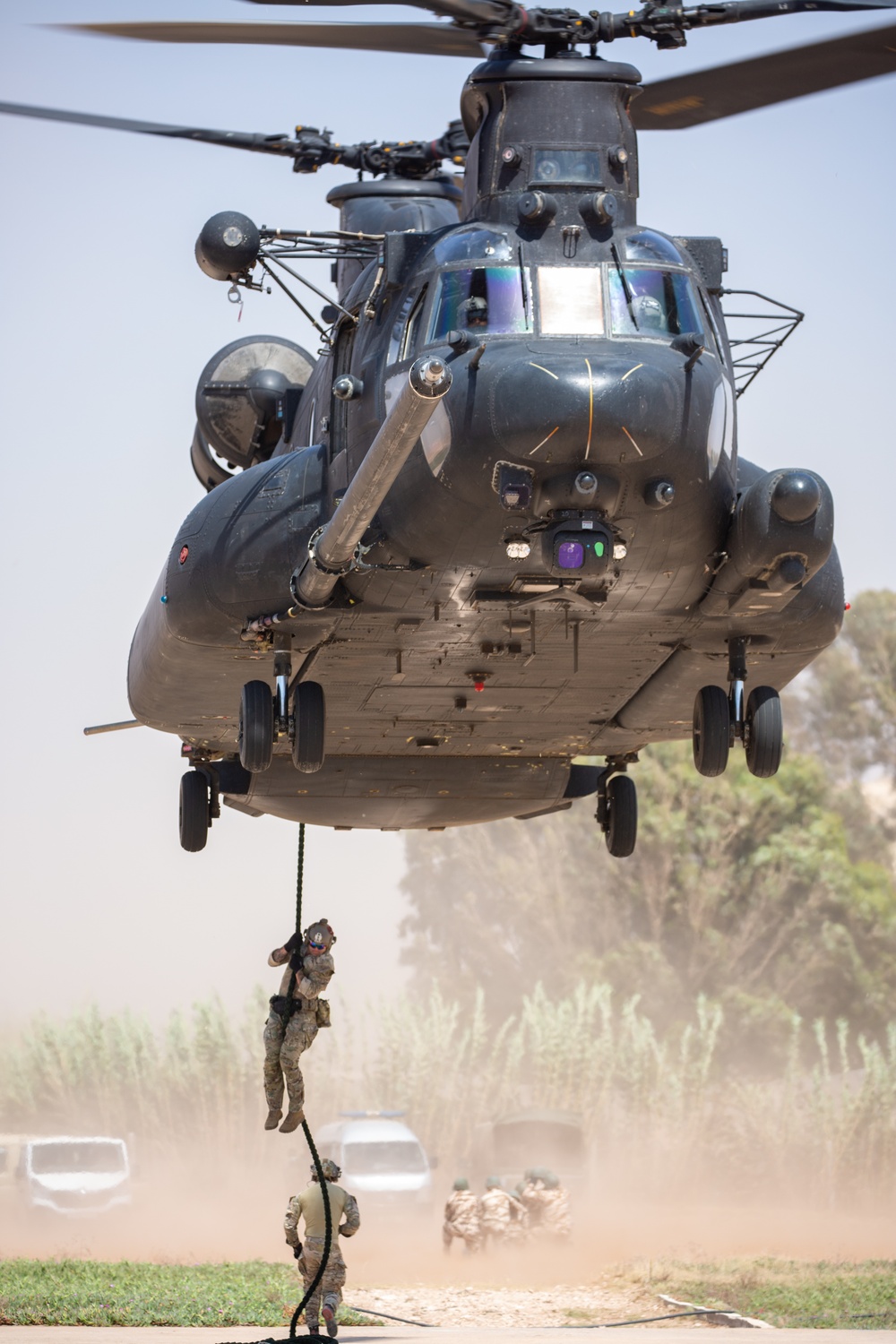 DVIDS Lion 2021 SOAR, 19th SFG and Moroccan Forces Fast Rope [Image 18 of 31]