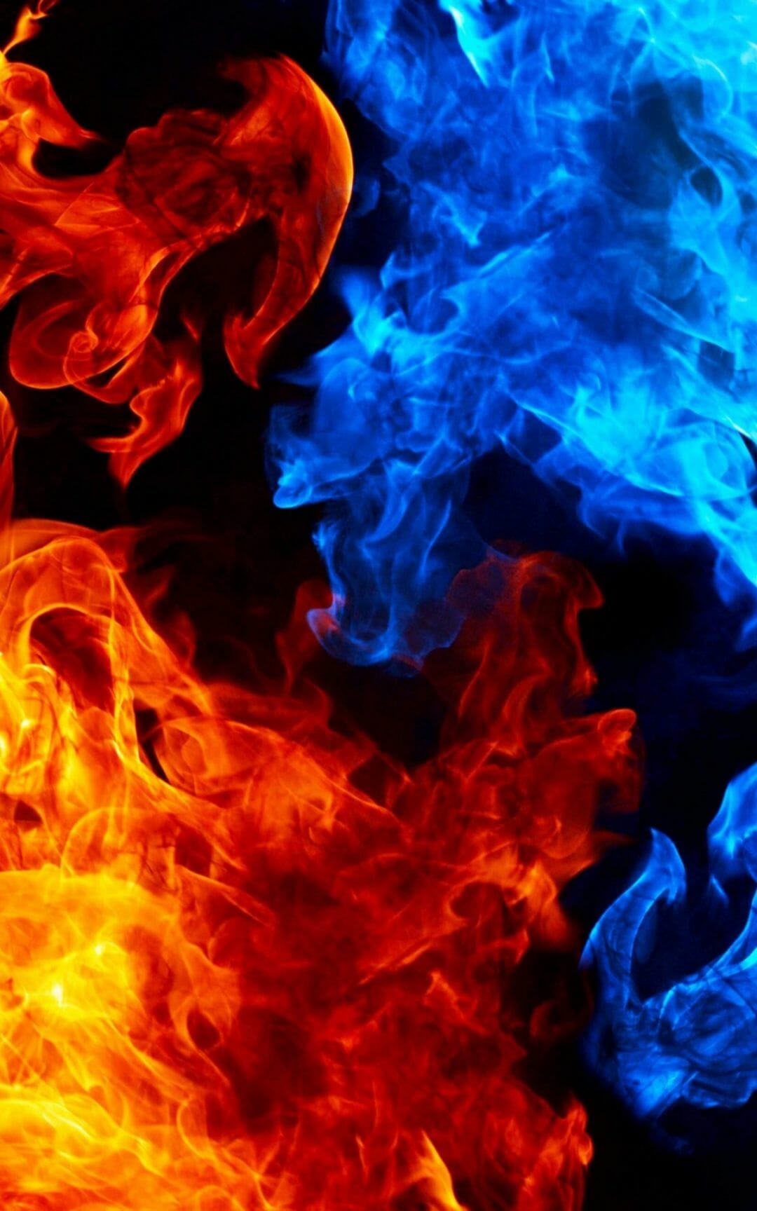 Red and Blue Fire, iPhone, Desktop HD Background / Wallpaper (1080p, 4k) HD Wallpaper (Desktop Background / Android / iPhone) (1080p, 4k) (1080x1728) (2022)