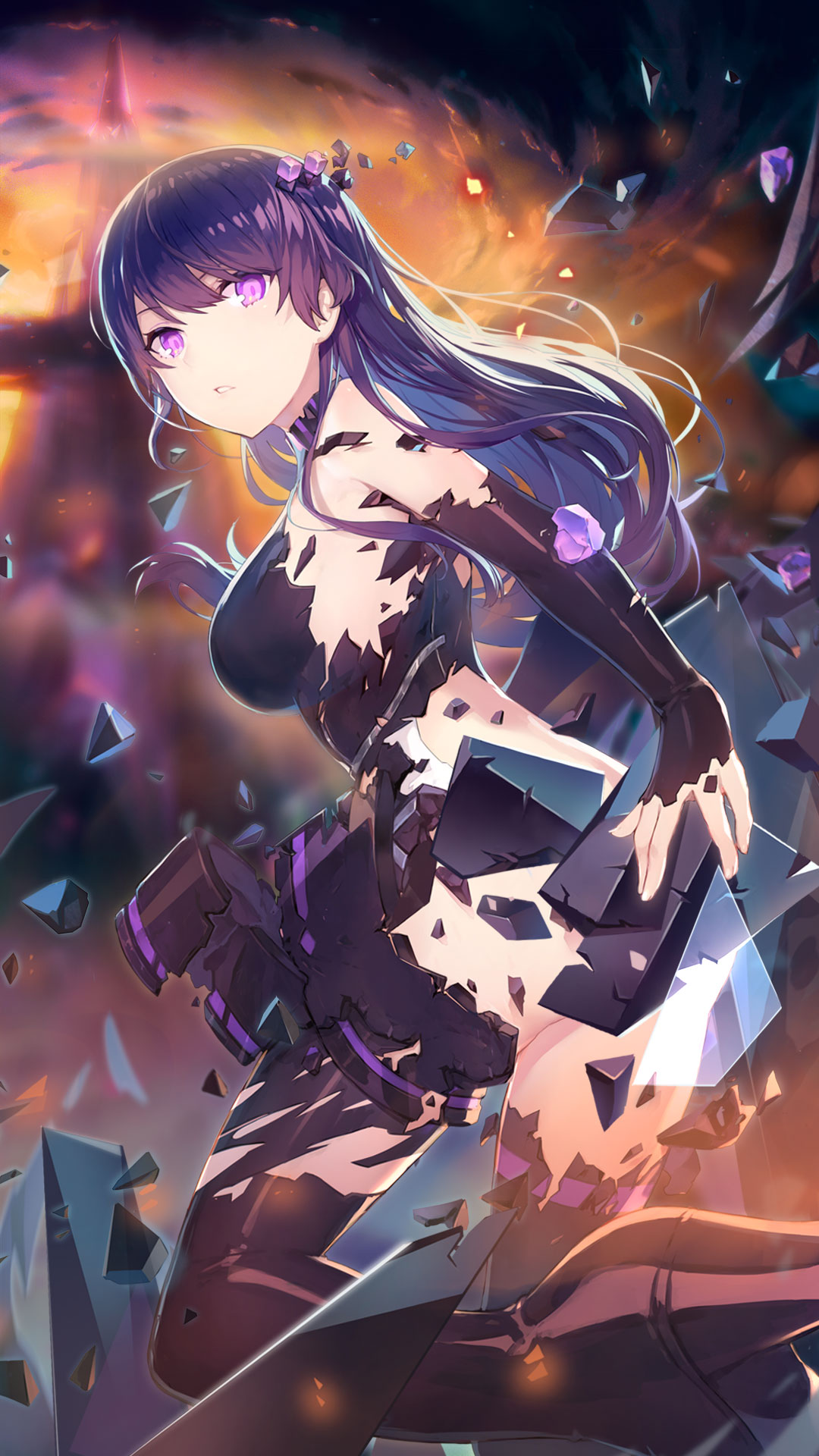 Girl Cafe Gun_Official Cafe Gun Wallpaper [1] Defiler- ShiWuxia #ShiWuxia #bilibili #GirlCafeGun #game #anime #cartoon #Wallpaper #Defiler #gacha #ARPG #tps