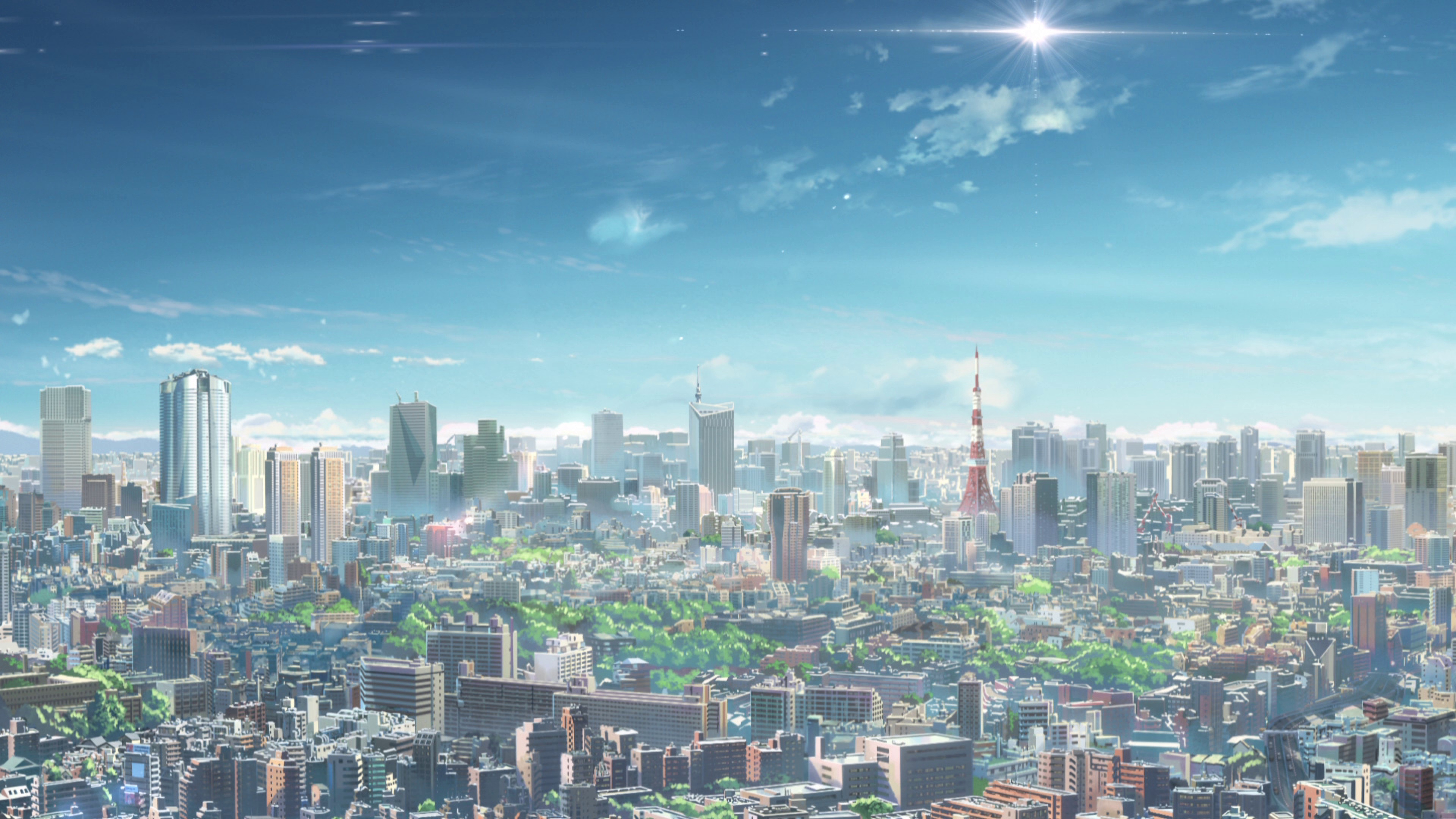 4K Anime Tokyo Wallpaper