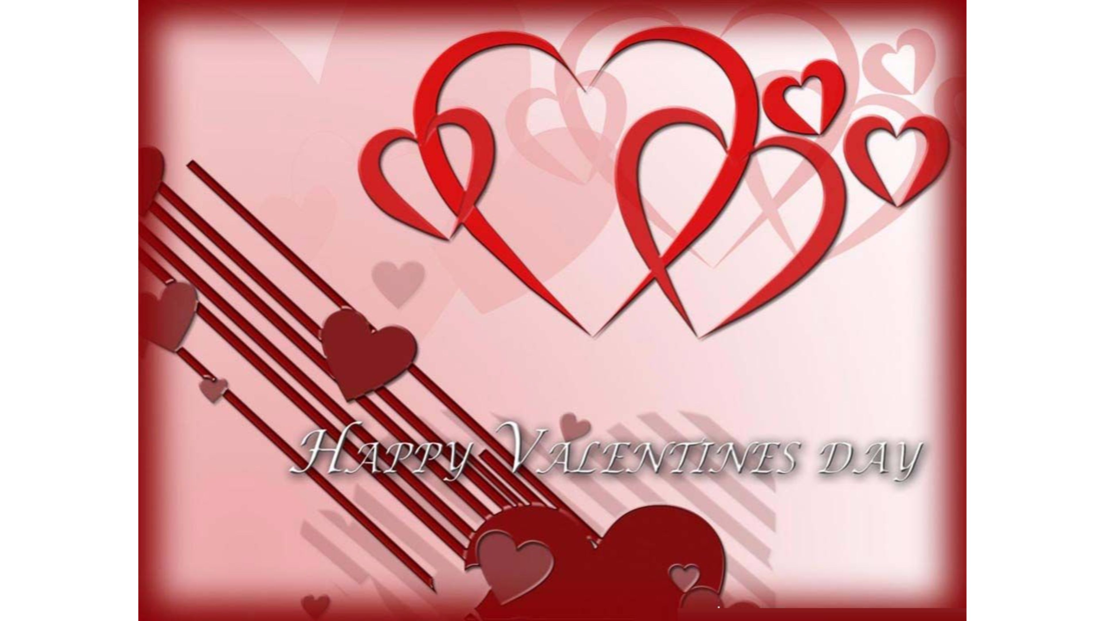 Simple Love Valentines 4K wallpaper