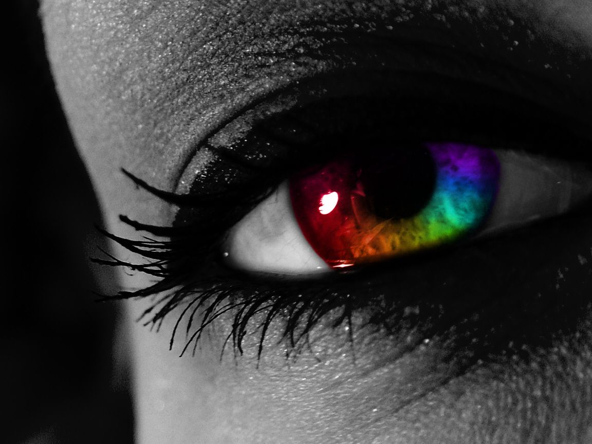 Rainbow Eye Wallpapers - Wallpaper Cave