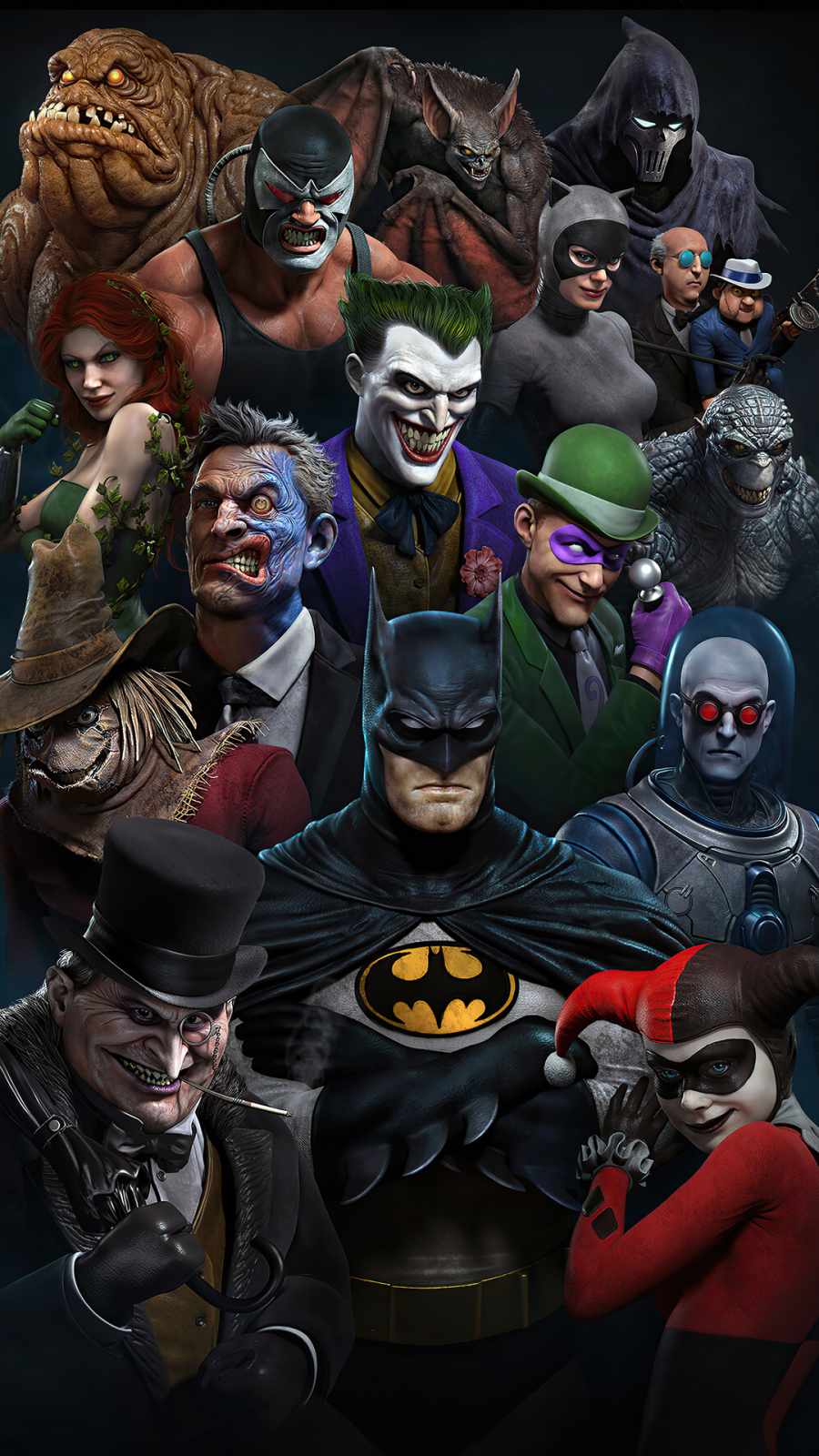 Batman Universe IPhone Wallpaper Wallpaper, iPhone Wallpaper