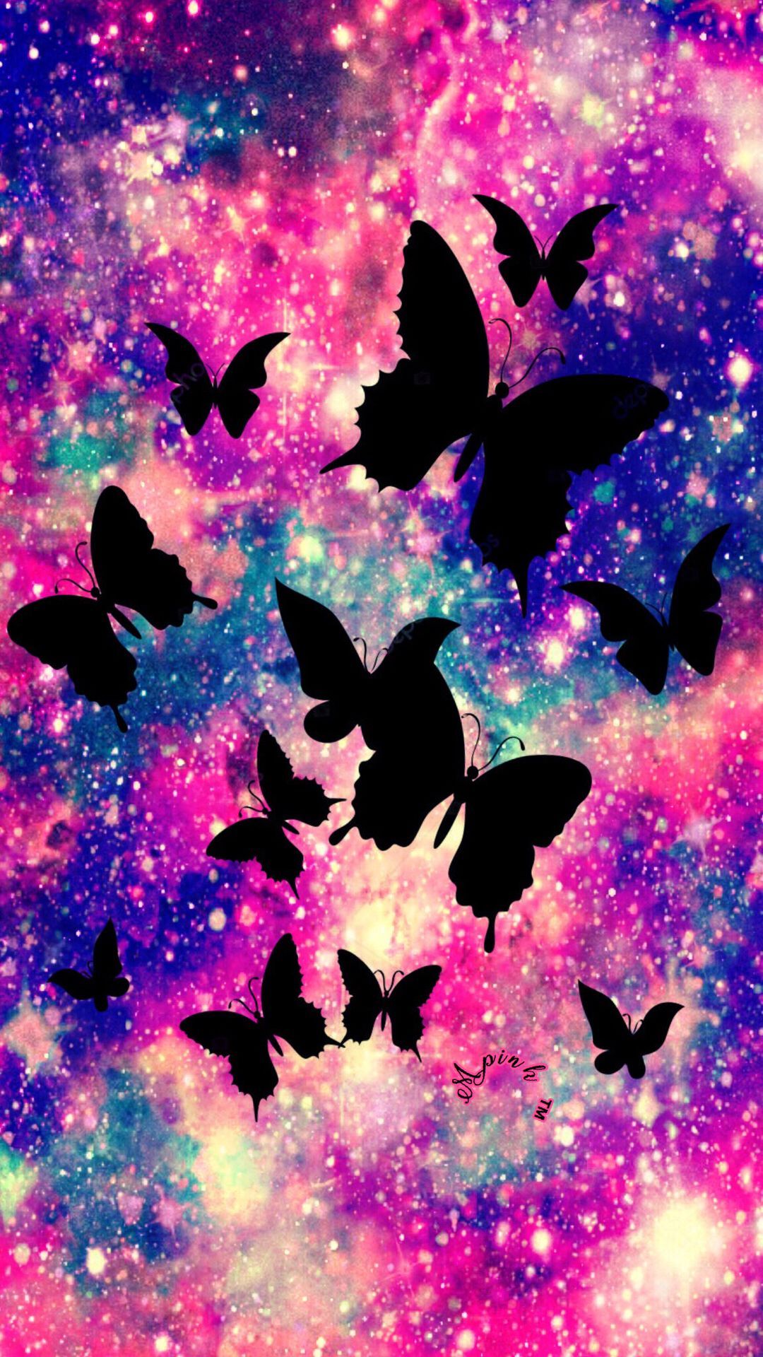 Galaxy Buterfly Wallpaper
