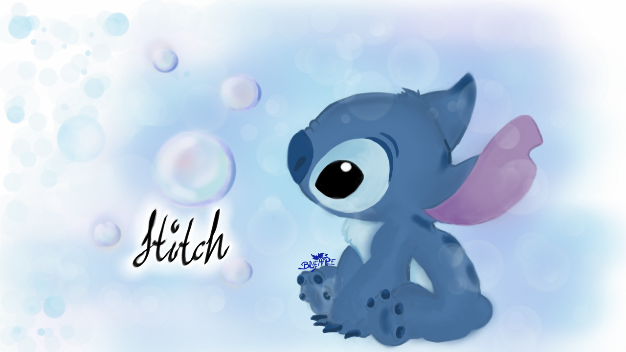 Aesthetic Stitch Laptop Wallpaper Free Aesthetic Stitch Laptop Background