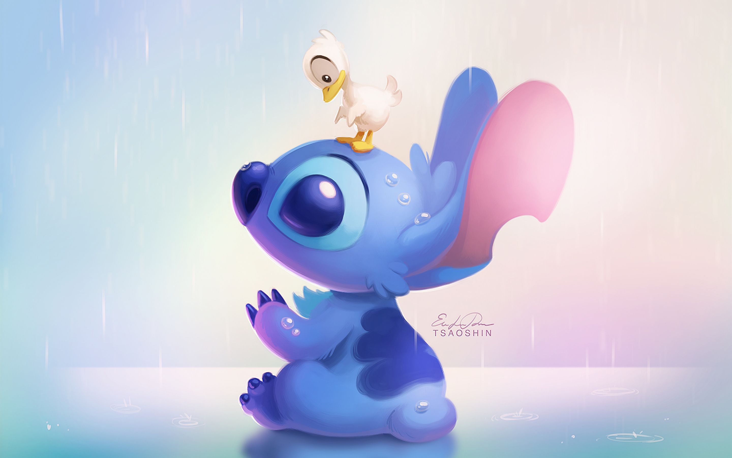 Free Download Cute Stitch Desktop Wallpaper