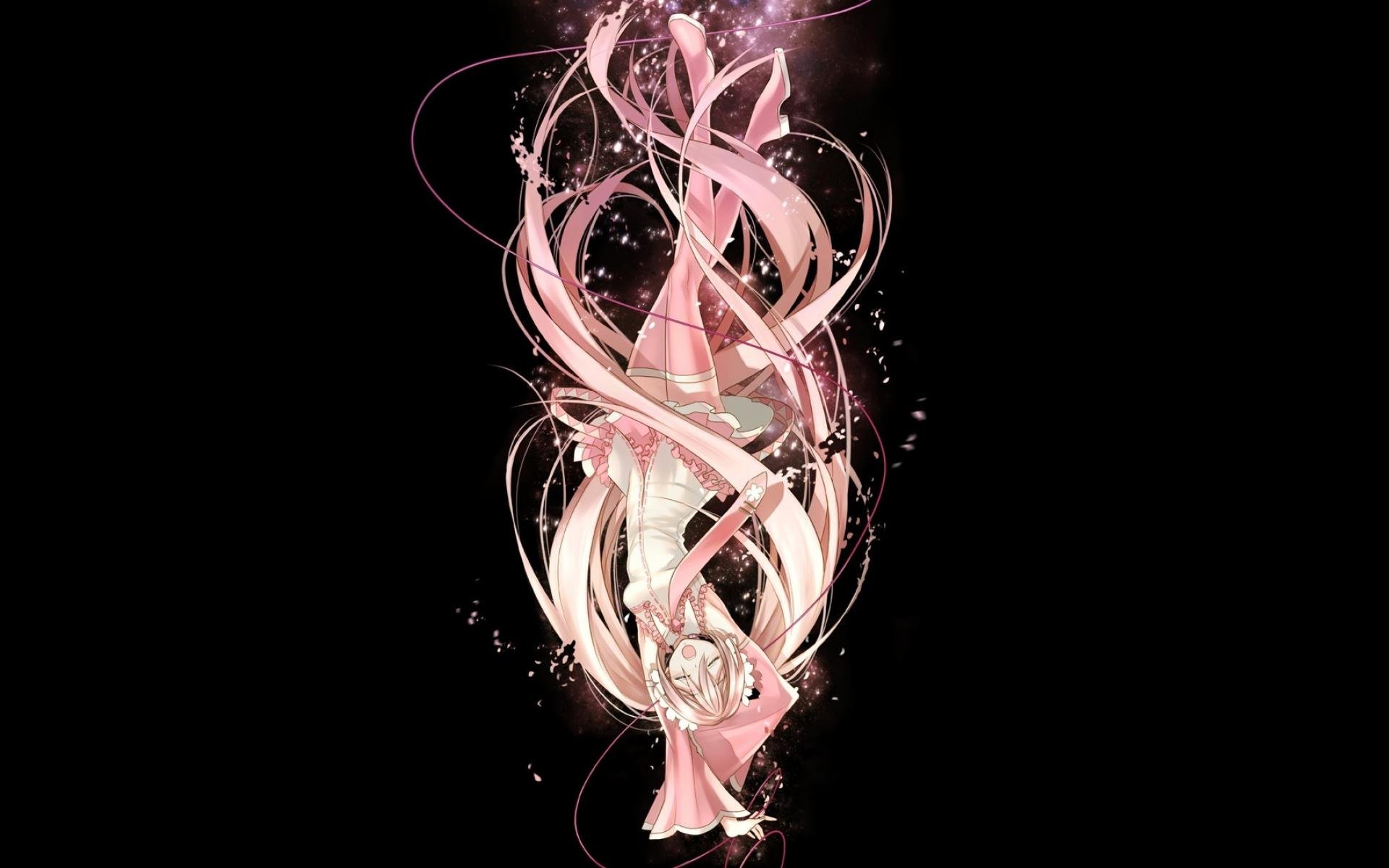 Pink and Black Anime Wallpaper Free Pink and Black Anime Background