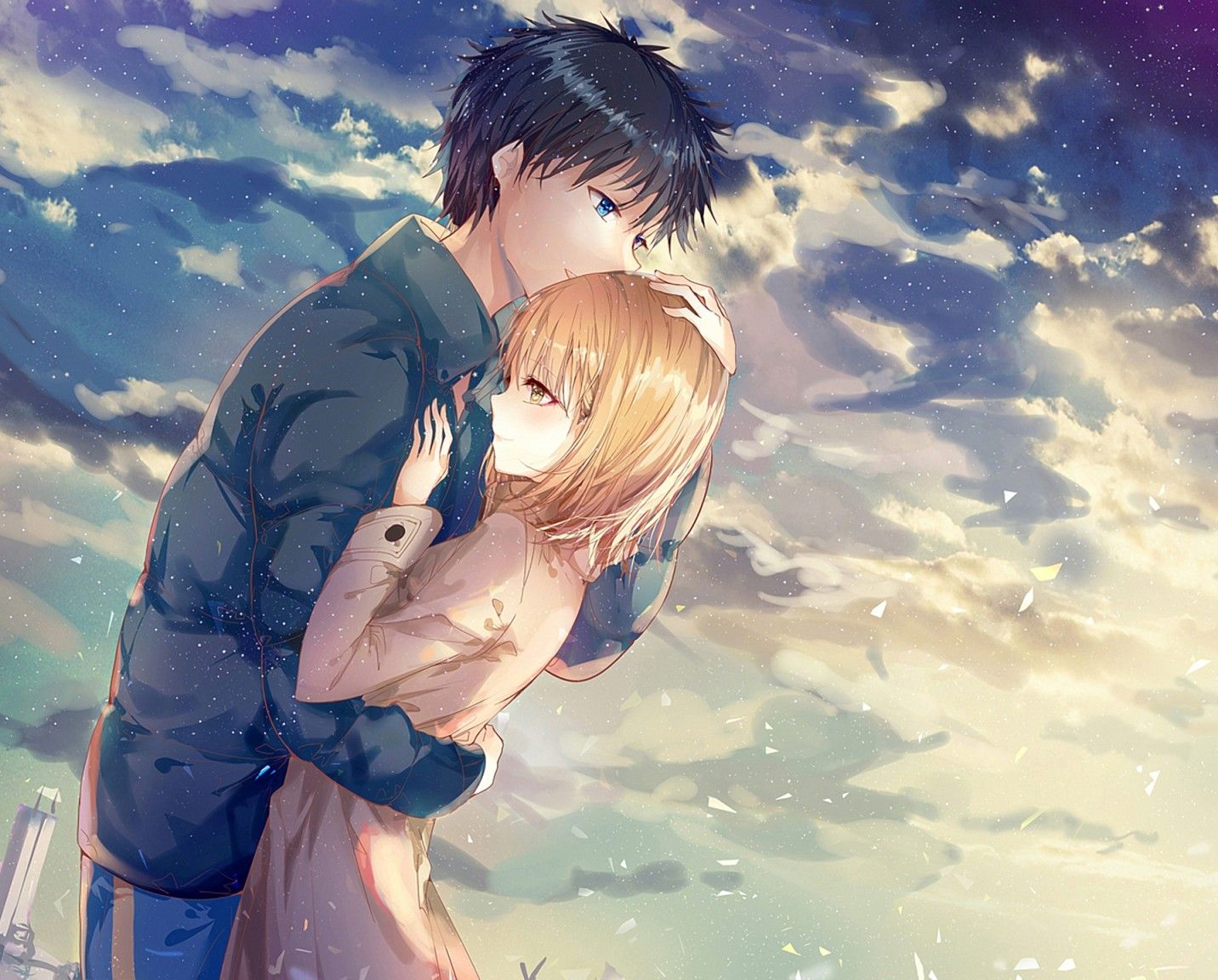 Romantic Anime Landscape Wallpaper Free Romantic Anime Landscape Background