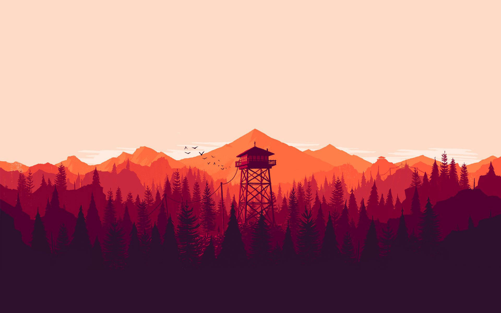 Firewatch HD Wallpaper