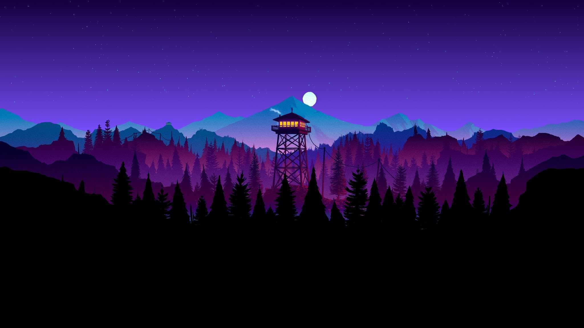 Firewatch Tower Wallpapers Wallpaper Cave 5145