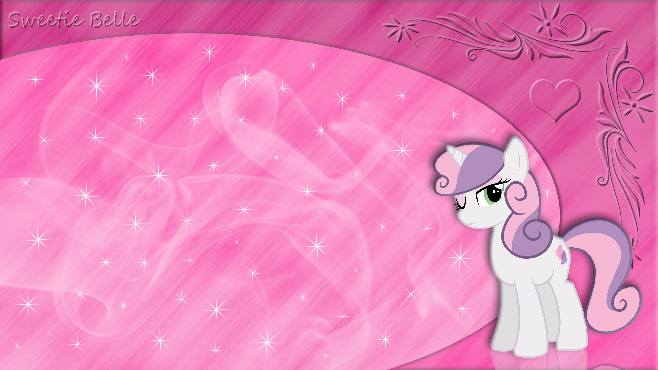 Sweetie Belle wallpaper. My Little Pony: Friendship is Magic