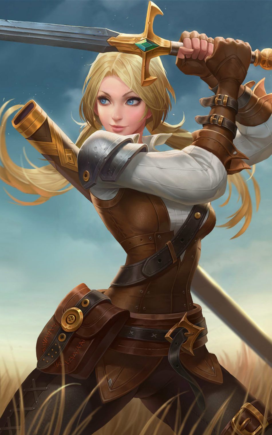 Butterfly Arena of Valor HD Mobile Wallpap. Manga girl, Zelda characters, Art