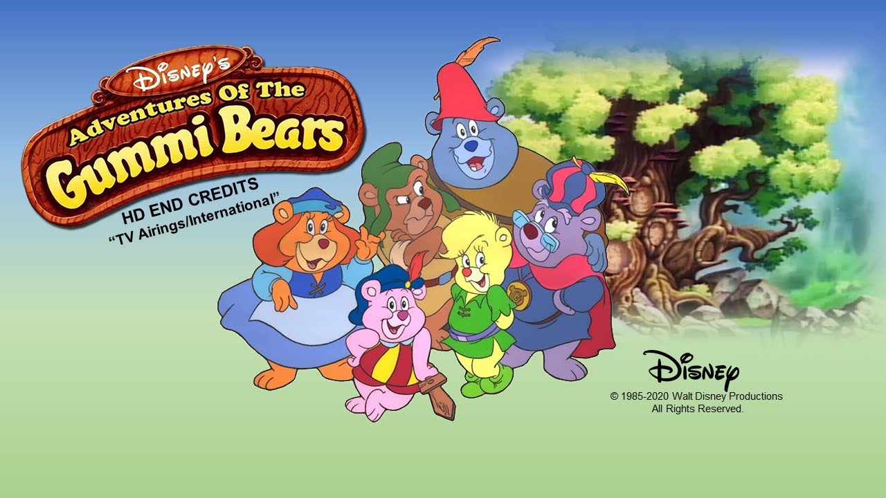 Disney's Adventures of the Gummi Bears HD Credits TV Airings