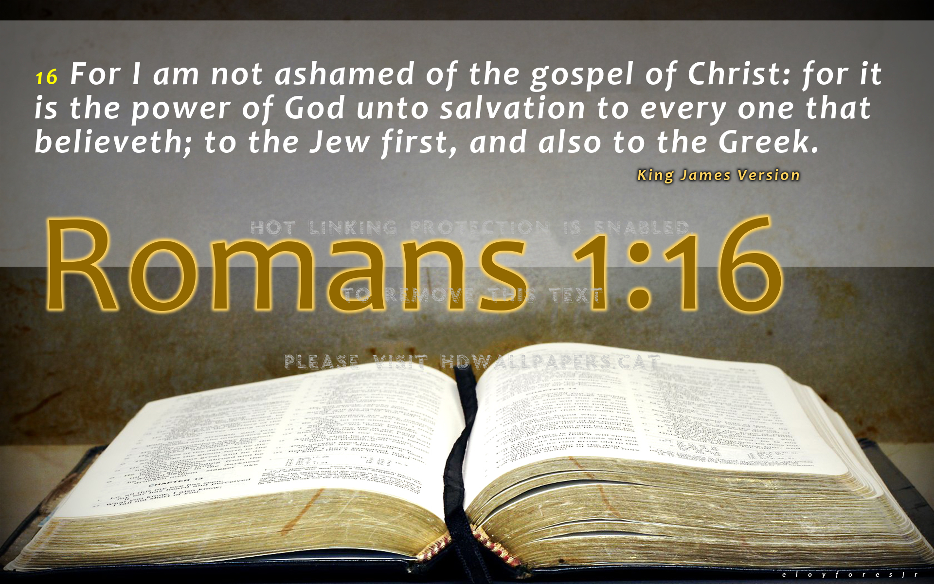 romans 1:16 bible verse picture quotes with