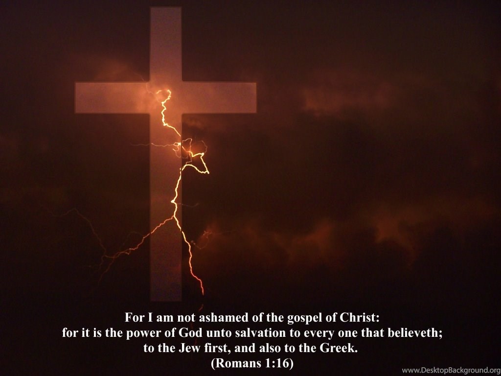 Romans 1:16 Power Unto Salvation Wallpaper Christian. Desktop Background