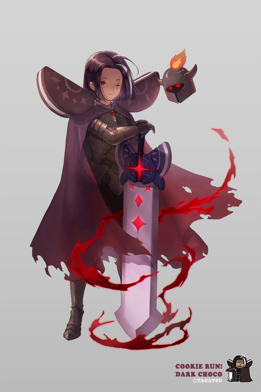 Dark Spirit Helmet Choco Cookie Anime Image Board