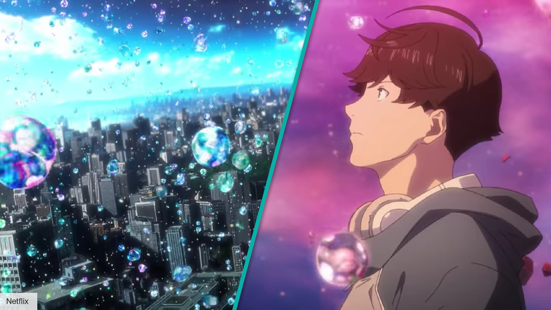 Gravity is Broken: See the Trailer for Netflix Anime Film “Bubble” – Coming  in April