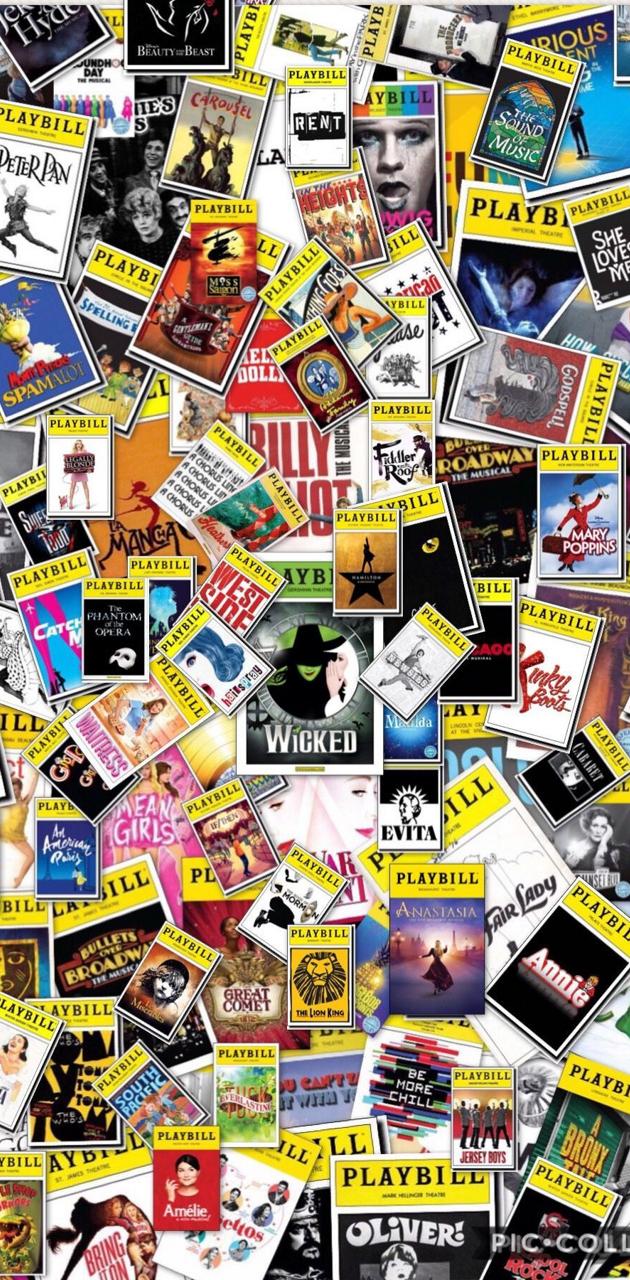 Playbill Wallpapers Wallpaper Cave