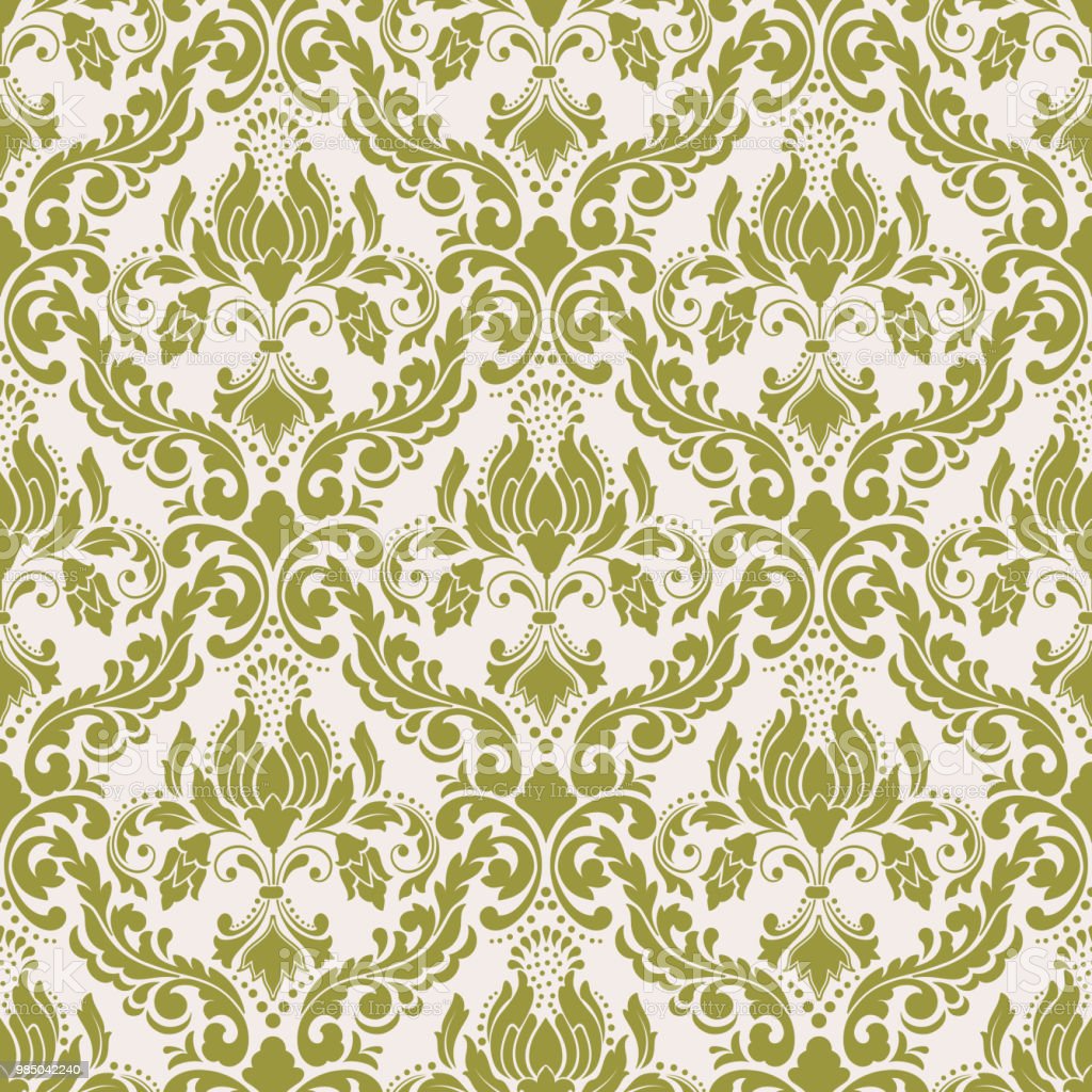 Vector Damask Seamless Pattern Background Classical Luxury Old Fashioned Damask Ornament Royal Victorian Seamless Texture For Wallpaper Textile Wrapping Exquisite Floral Baroque Stock Illustration Image Now