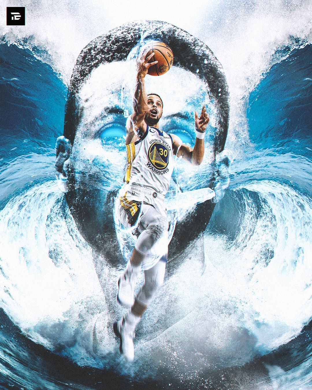 Image may contain: 1 person, water and outdoor. Stephen curry wallpaper, Curry wallpaper, Nba wallpaper stephen curry