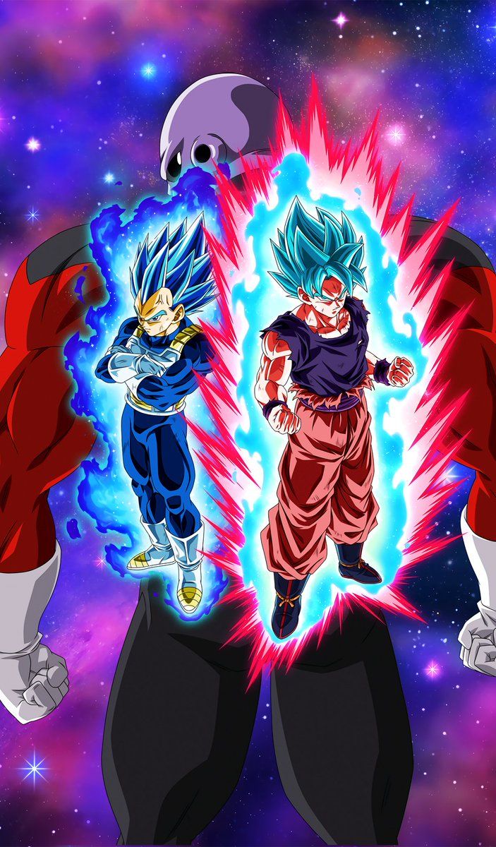 ssbkk goku and ssbe vegeta