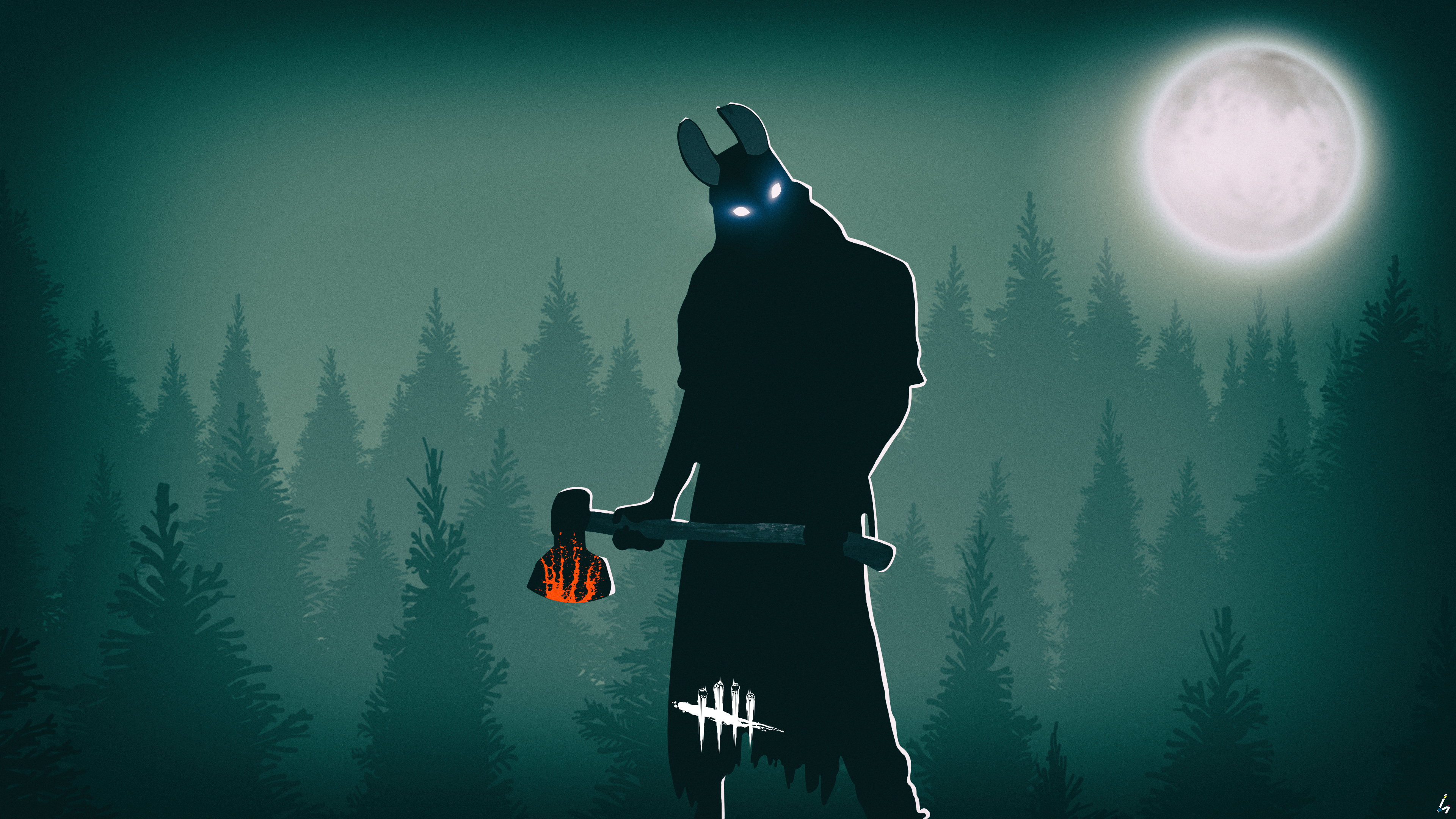 Dead By Daylight The Huntress Artwork 4k, HD Games, 4k Wallpaper, Image, Background, Photo and Picture