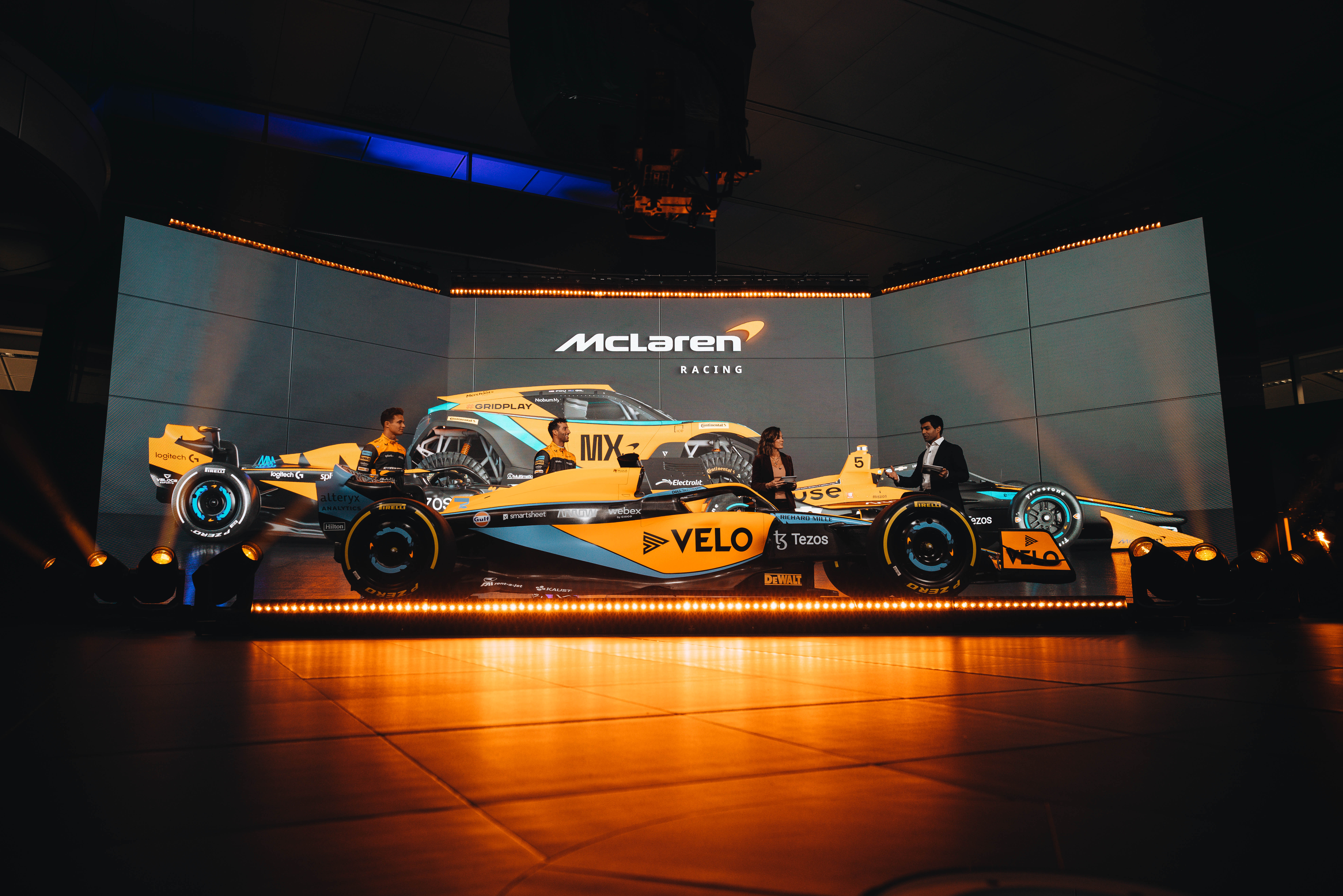 2022 McLaren MCL36 F1 car launch photo