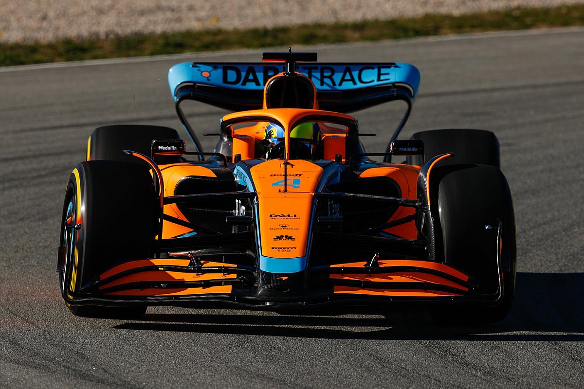Norris experimenting with driving style to adapt to 2022 F1 car