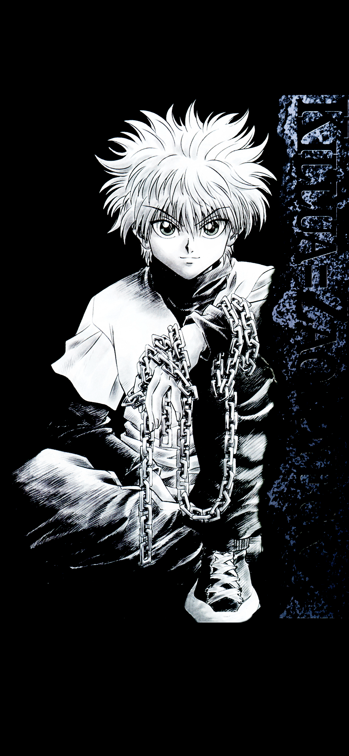 Killua Black Wallpaper