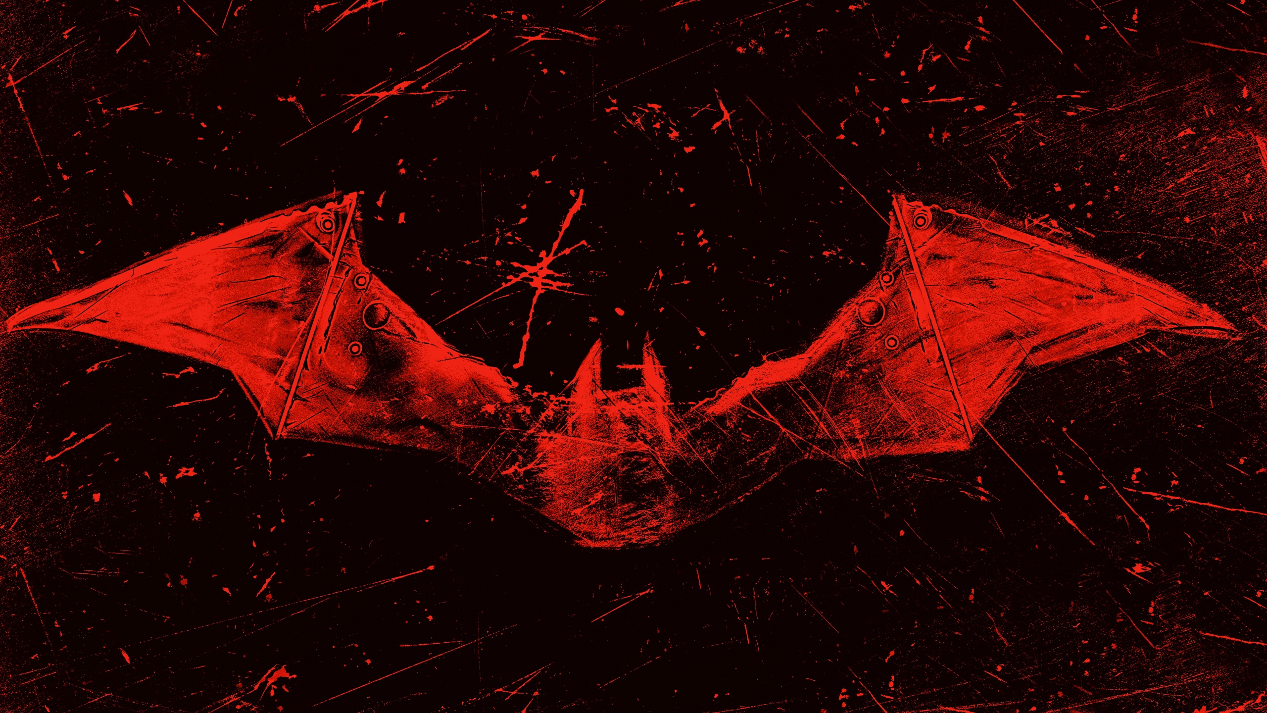 The Batman Wallpaper 4K, 2022 Movies, Red background, Dark background, Movies