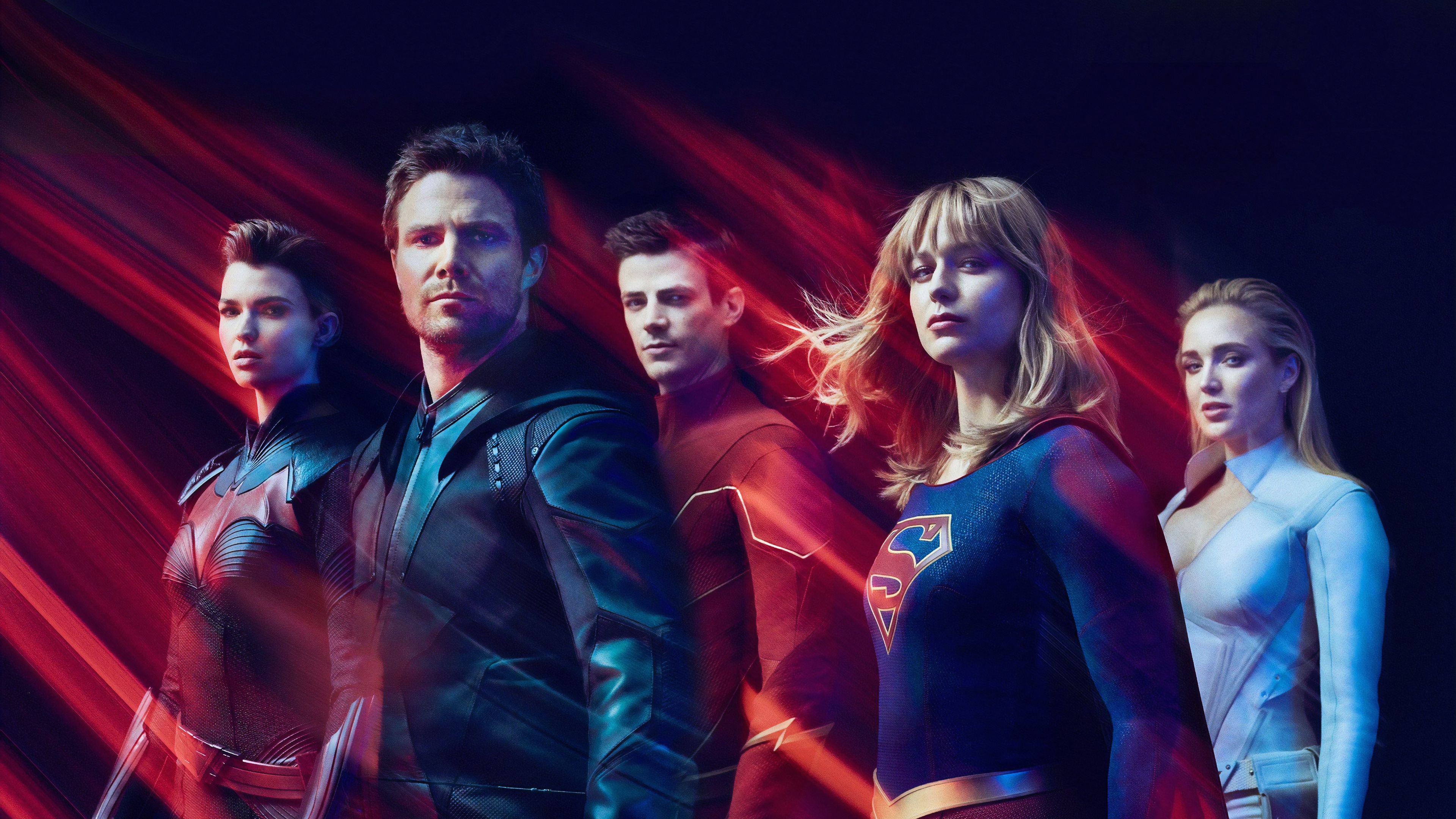 Wallpaper 4k Dc Cw Superhero Wallpaper